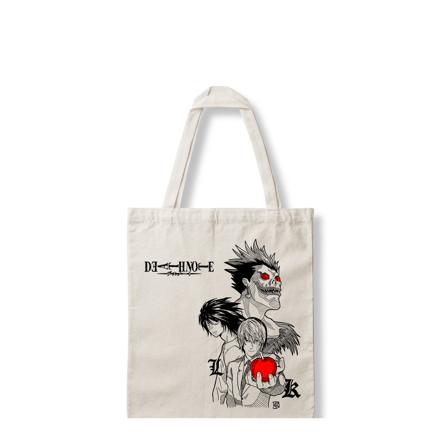 Tote bag Ryuk Light y L 2 - Death Note