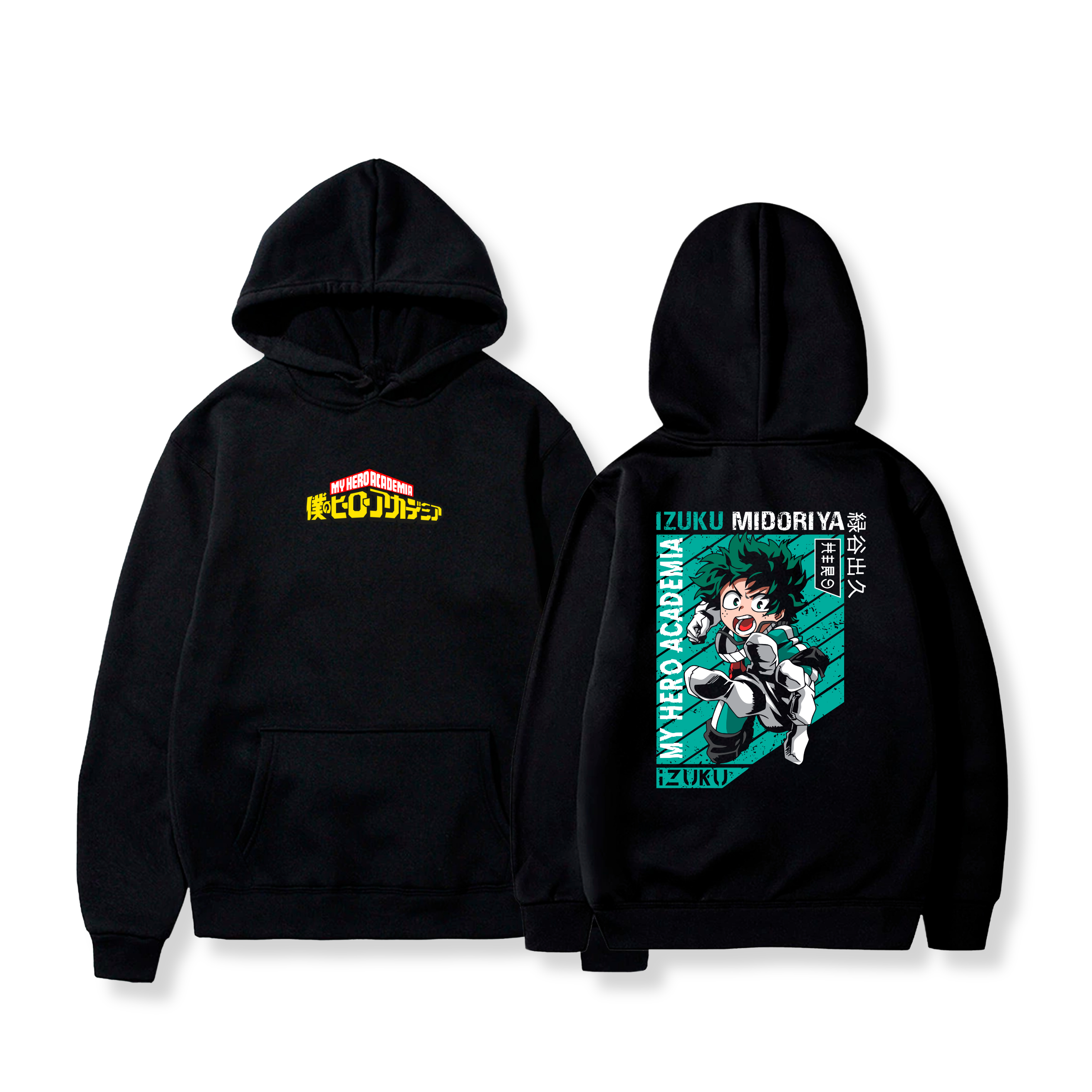 Hoodie Izuku Midoriya 17 - My Hero Academia
