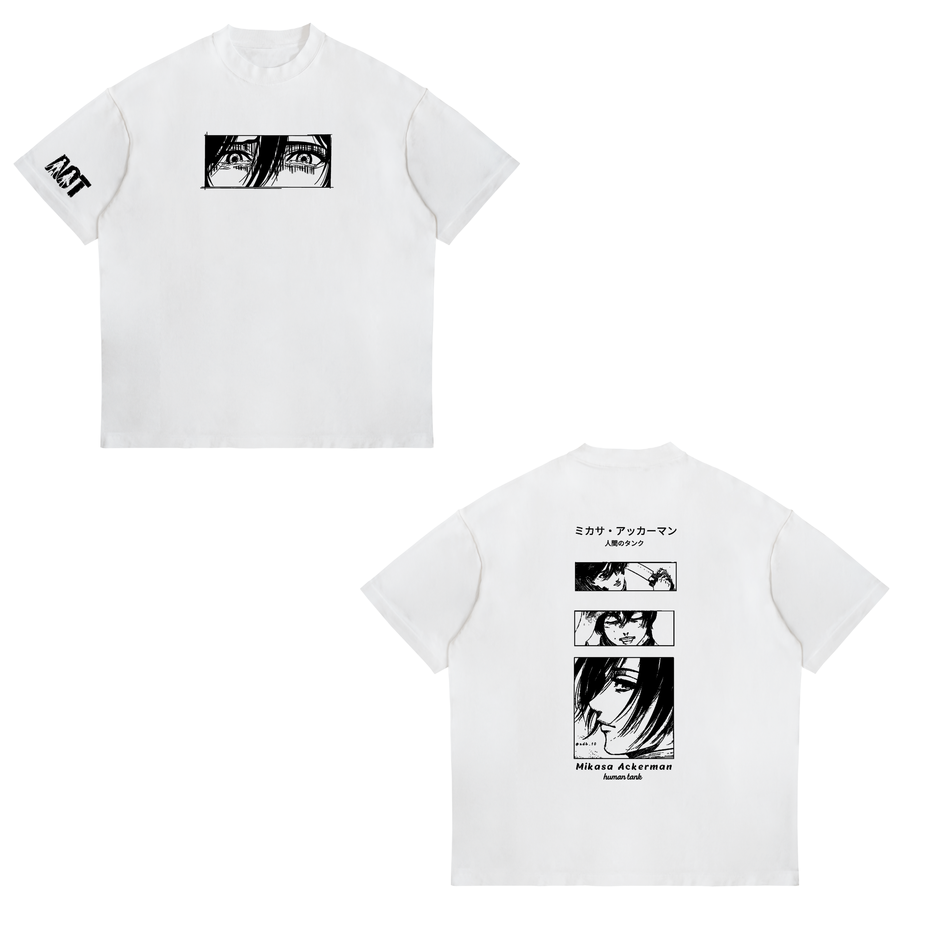 Camisa Mikasa Ackerman 21 - Attack On Titan