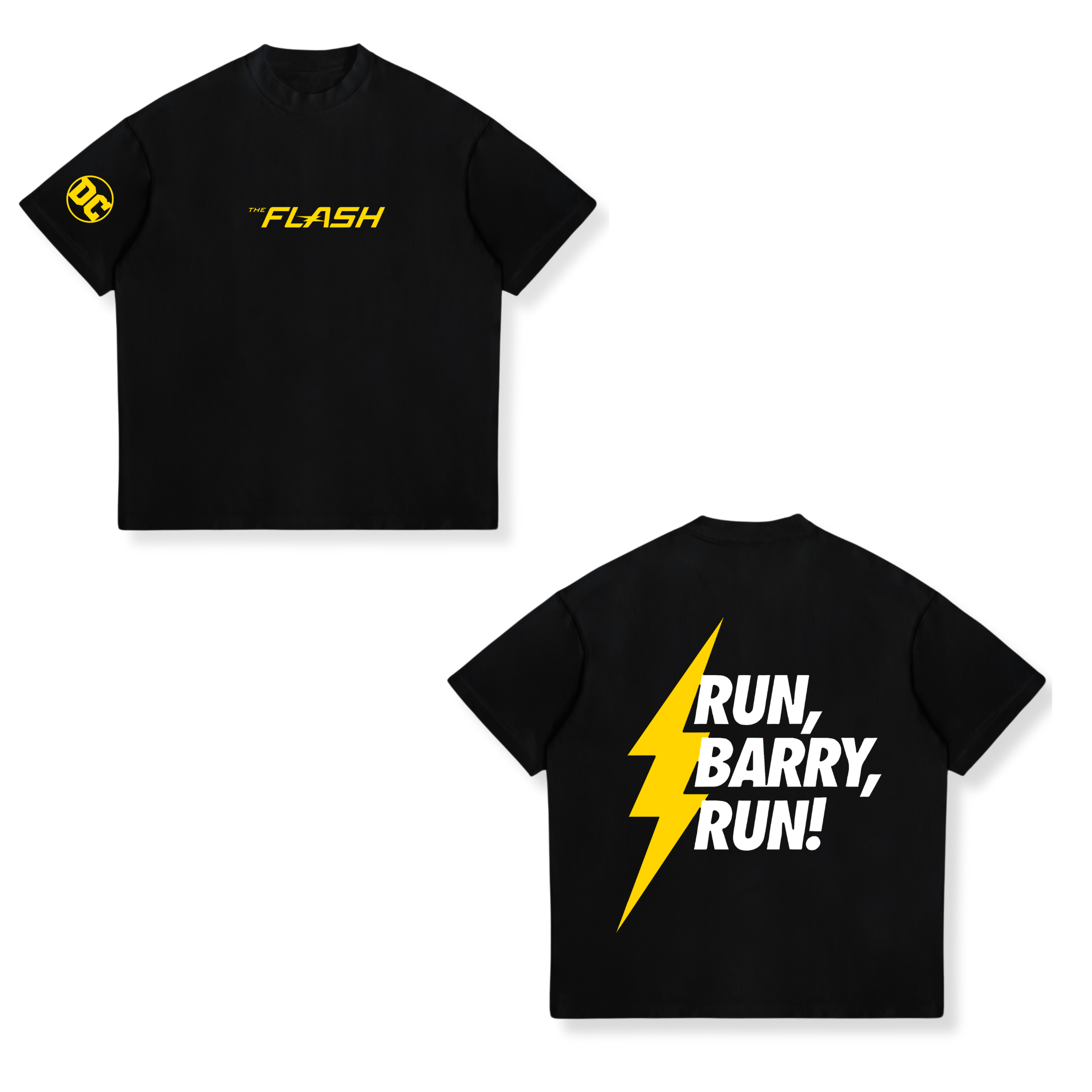 Camisa RUN, BARRY, RUN! 3 - Flash