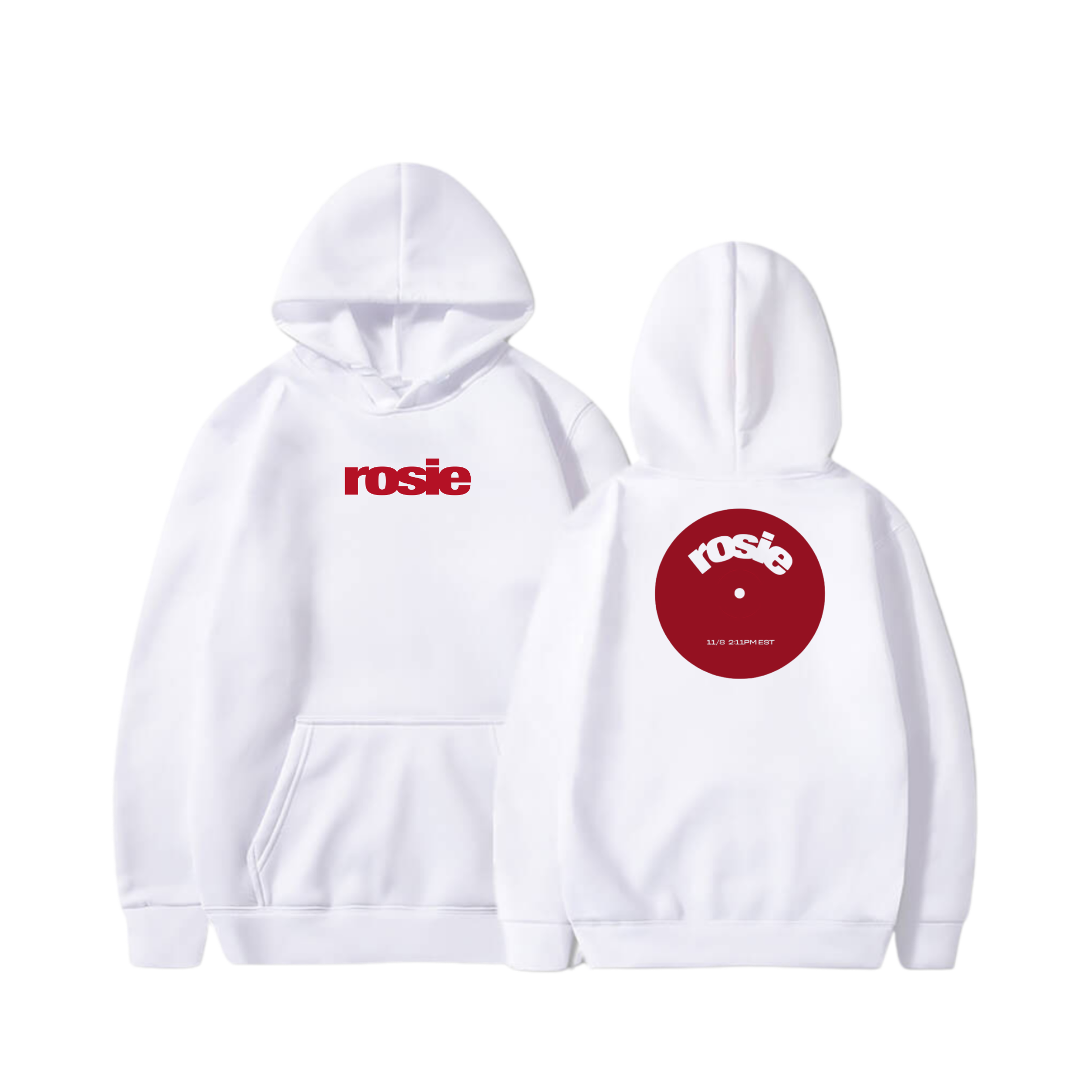 Hoodie Rosie Disco 11/8 - Rosé