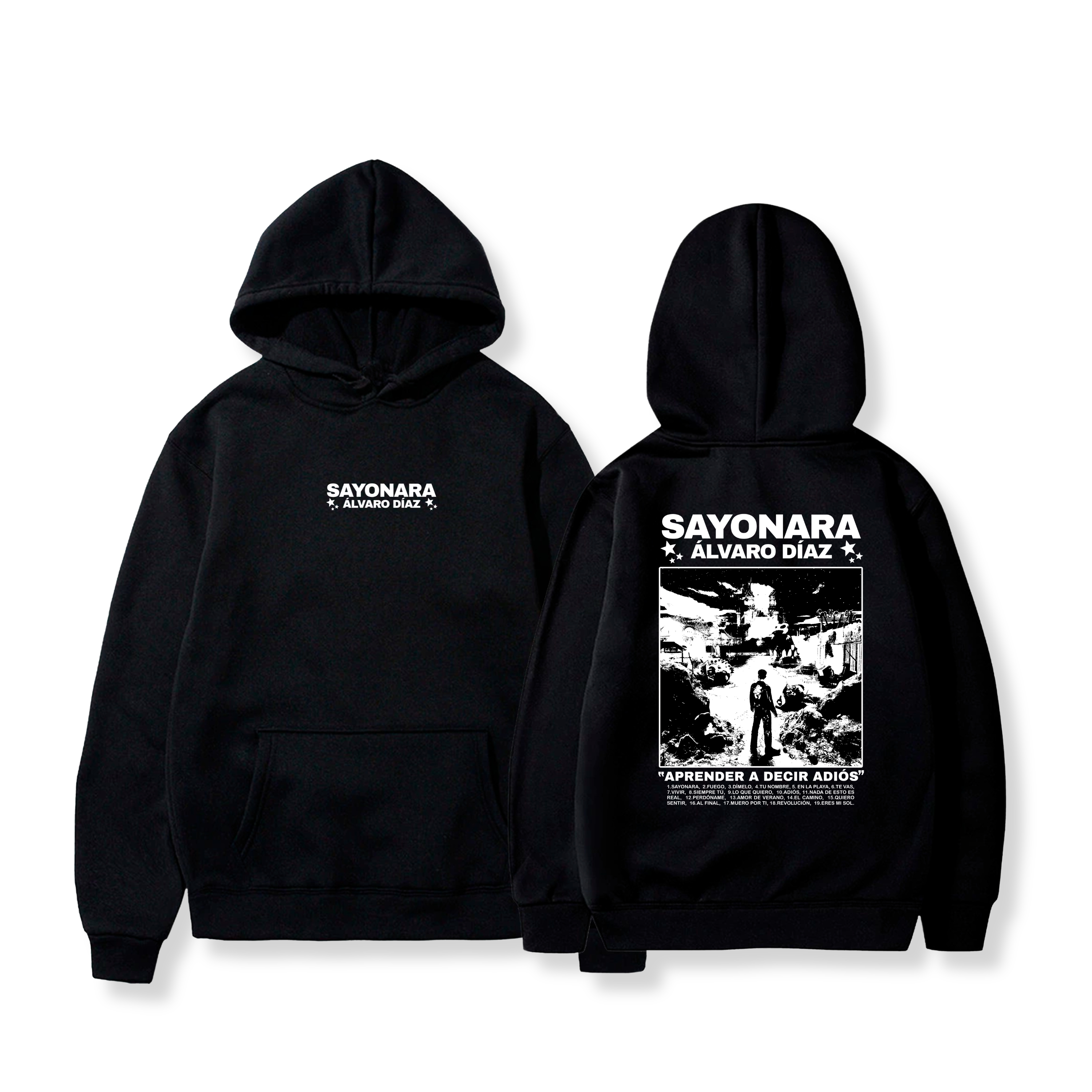 Hoodie SAYONARA 4 - Álvaro Díaz