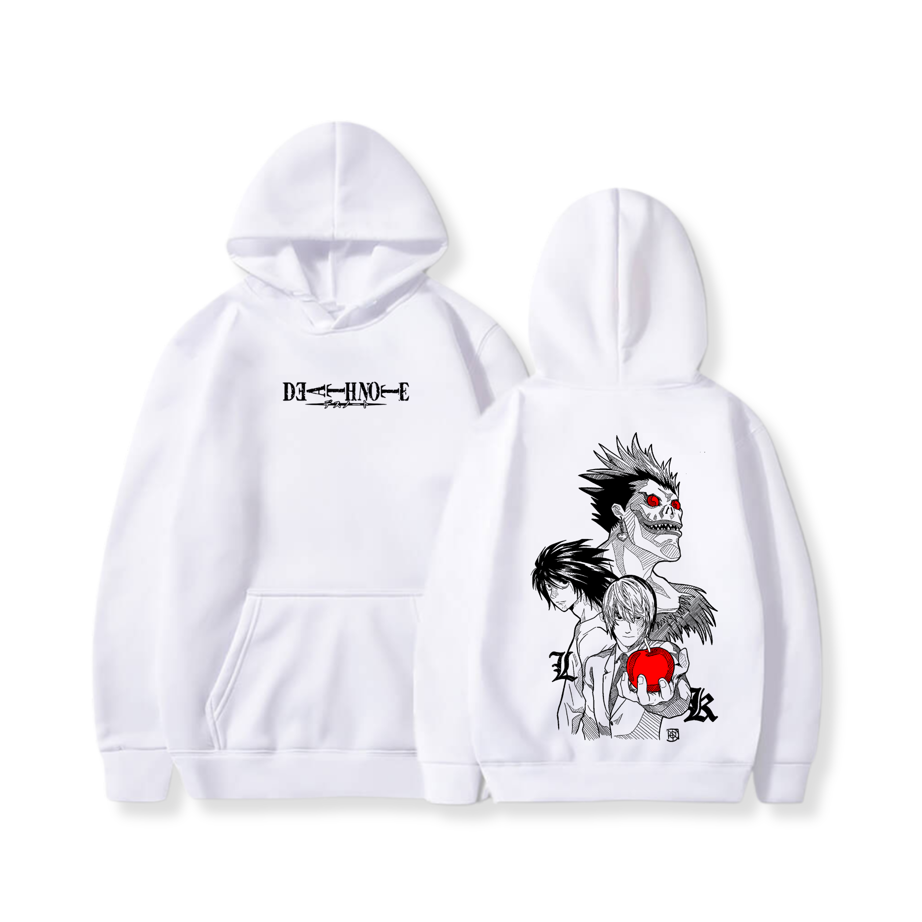 Hoodie Ryuk Light y L 5 - Death Note