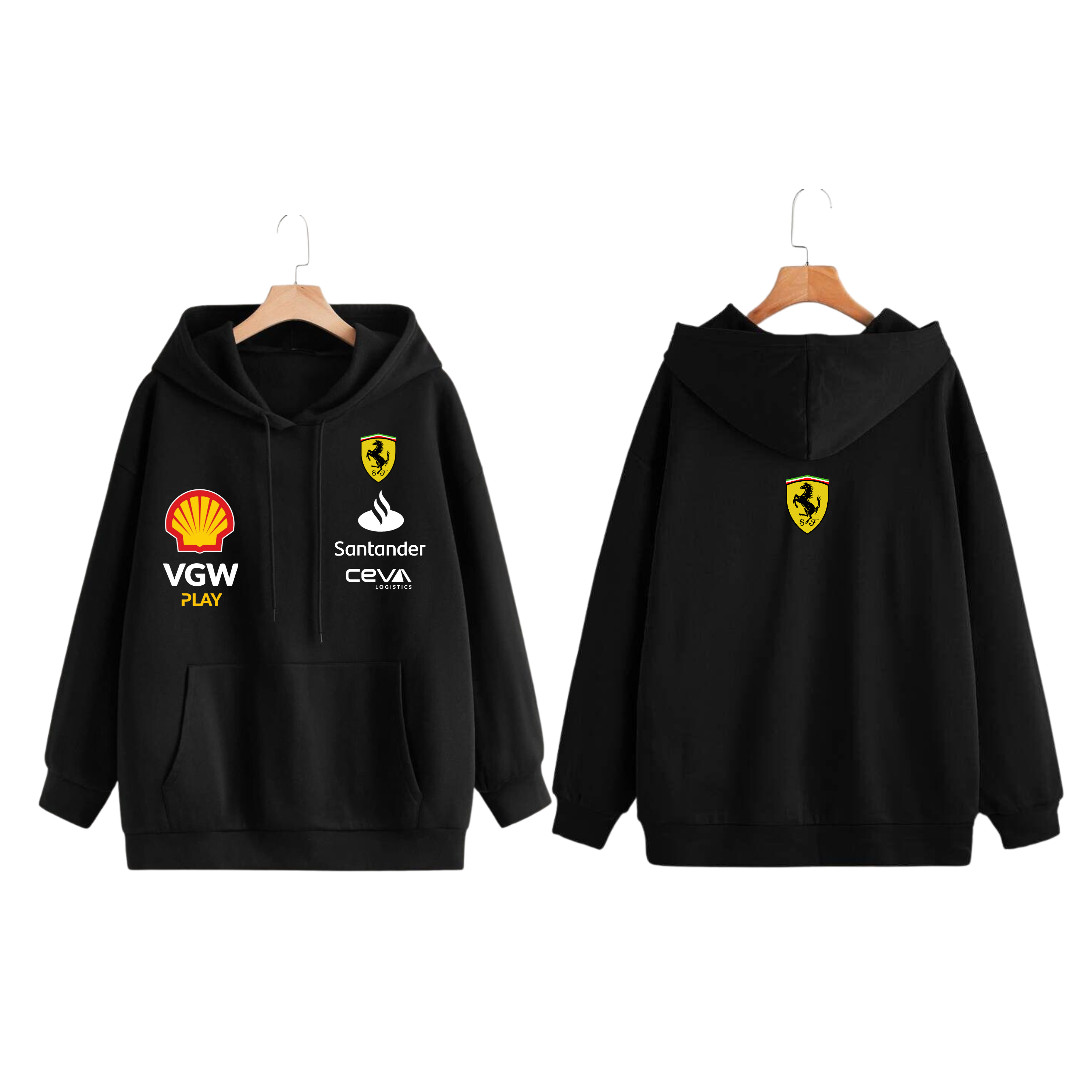 HOODIE SCUDERIA FERRARI F1 TEAM 2024 EDICIÓN AFICIONADO