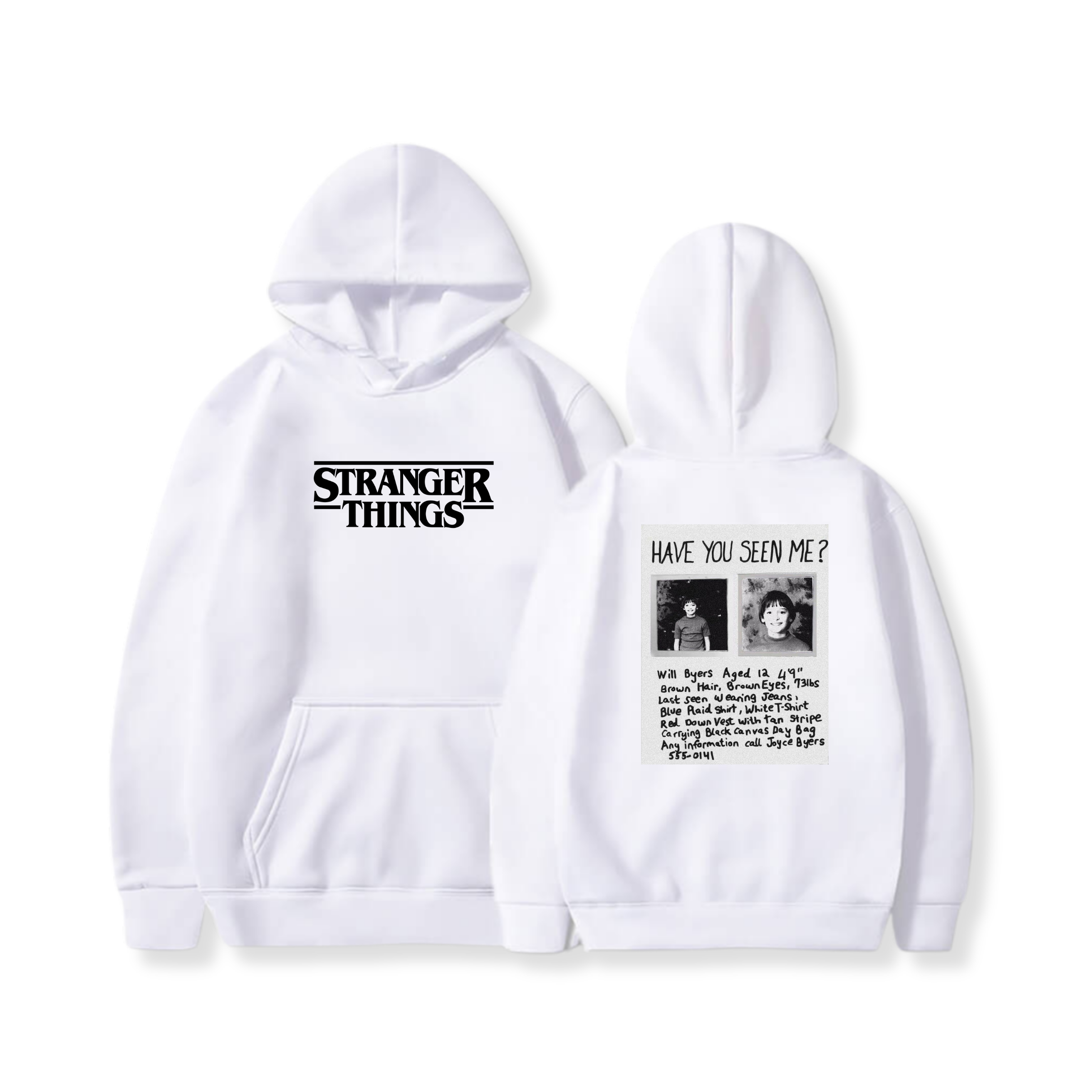 Hoodie ¿Me has visto? 51 - Stranger things