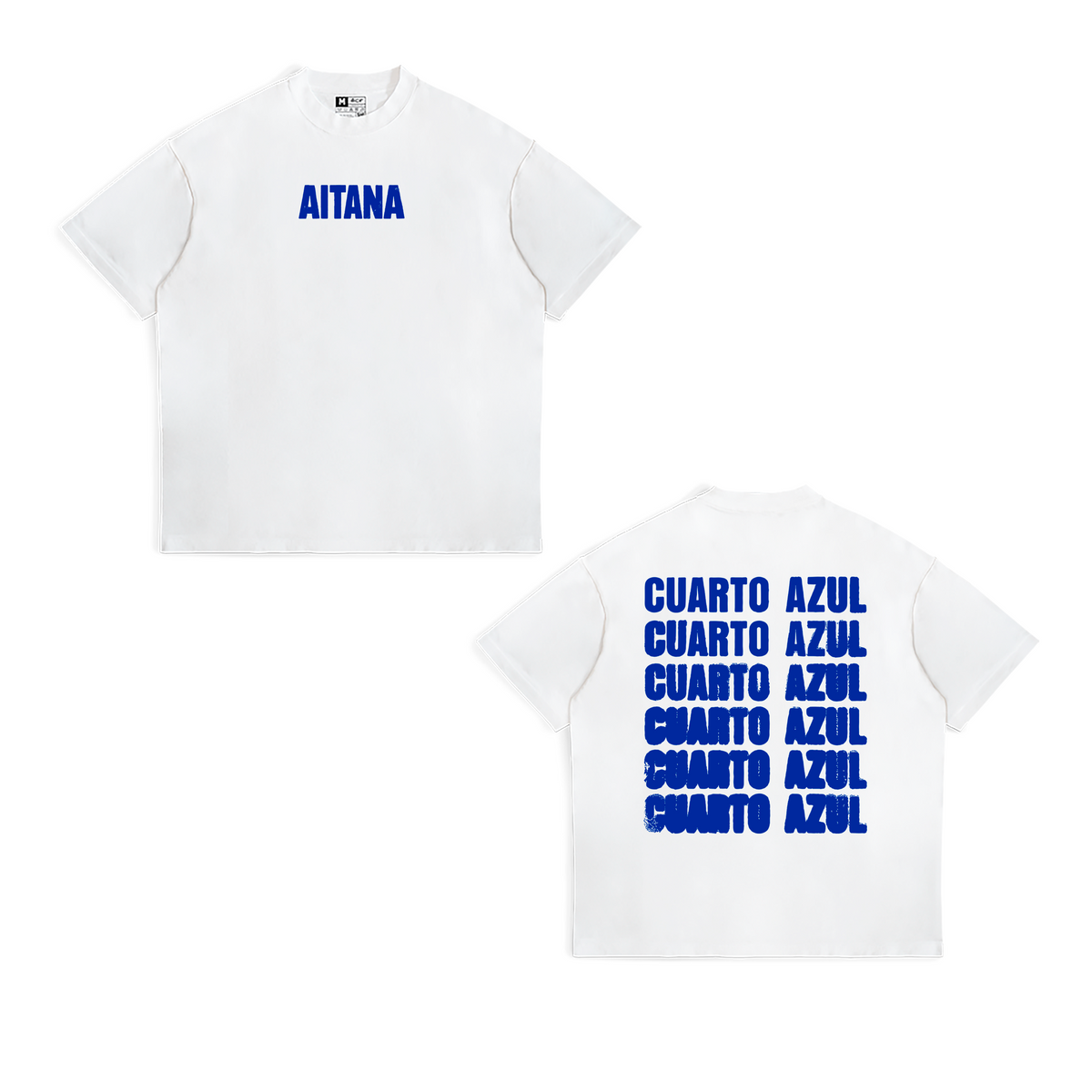 Camisa Cuarto azul 8 - Aitana