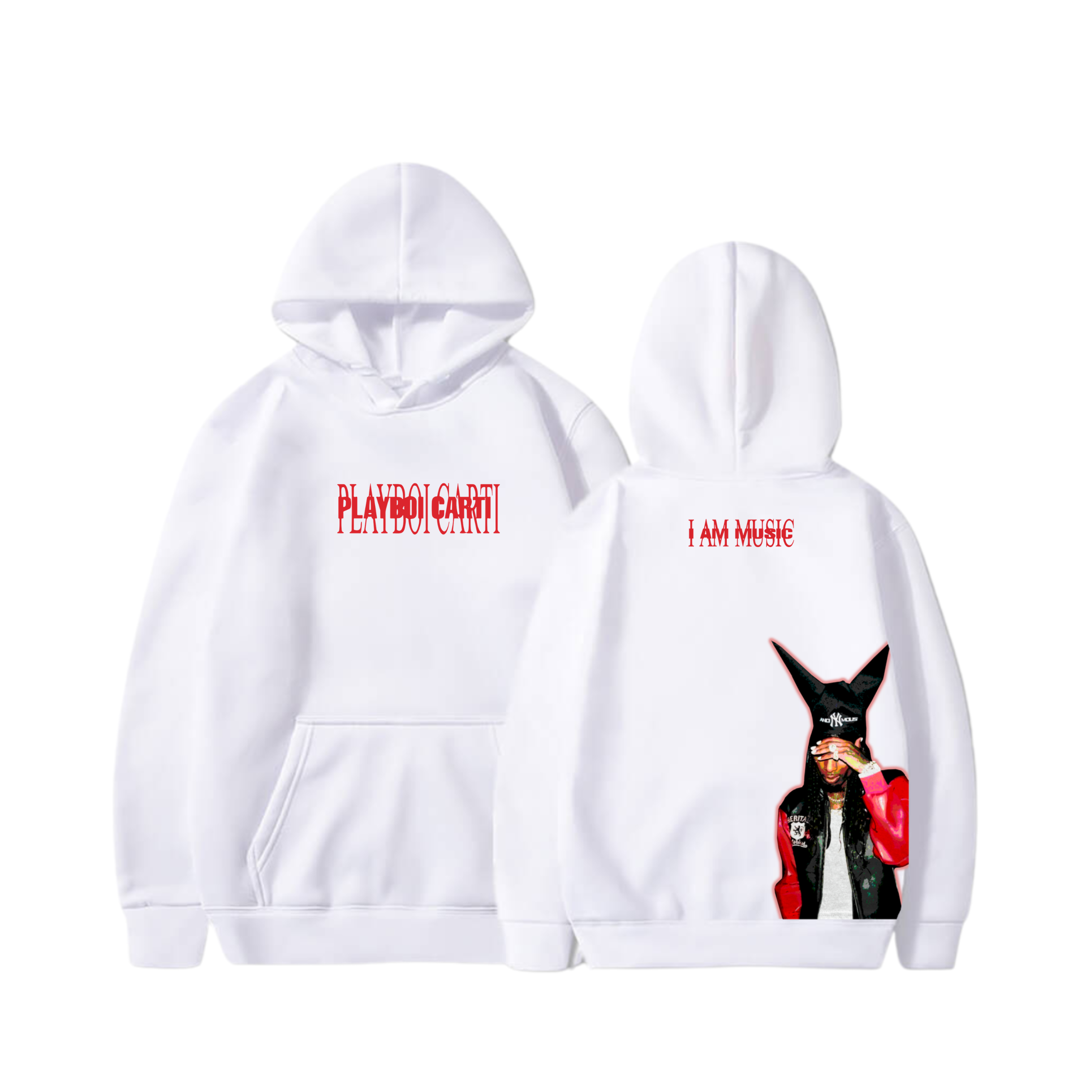 Hoodie  I am Music  6 - Playboi Carti
