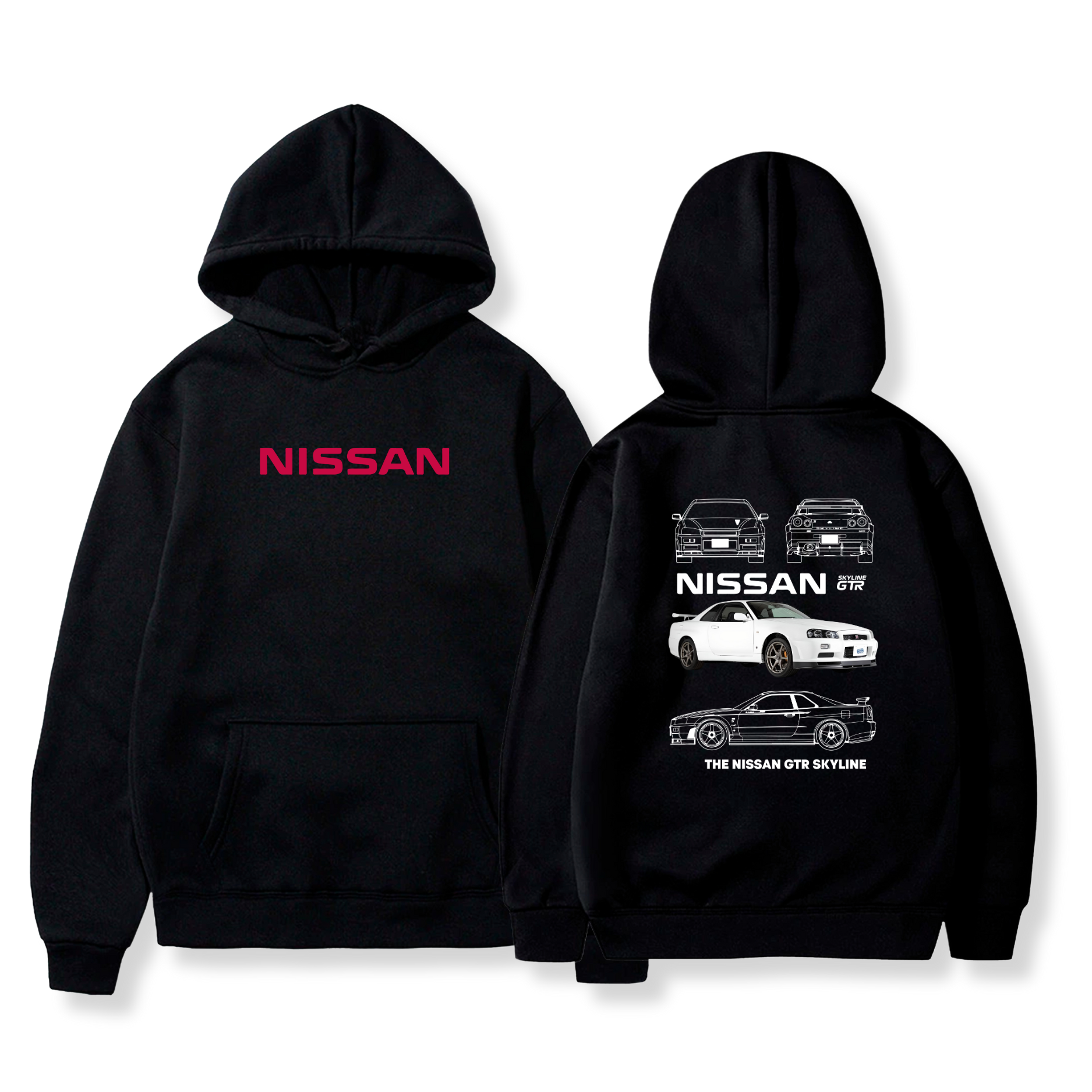 Hoodie GT-R34 4 - Nissan