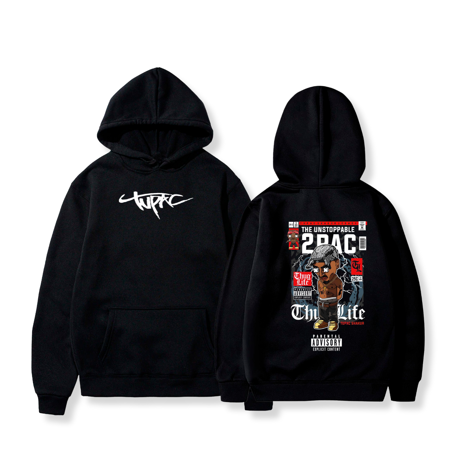 Hoodie Tupac 4