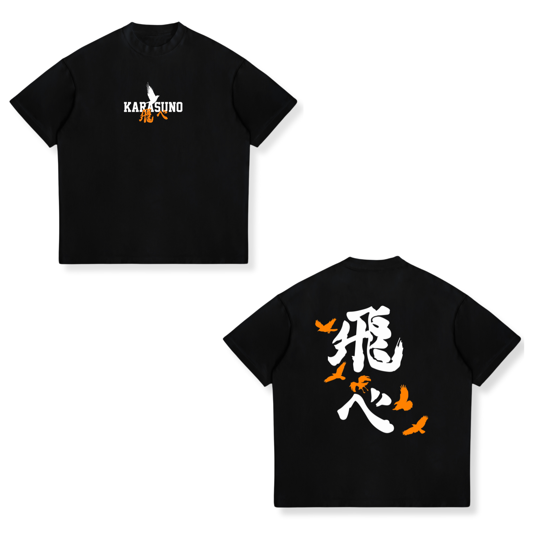 Camisa Karasuno Fly 4 - Haikyuu!!