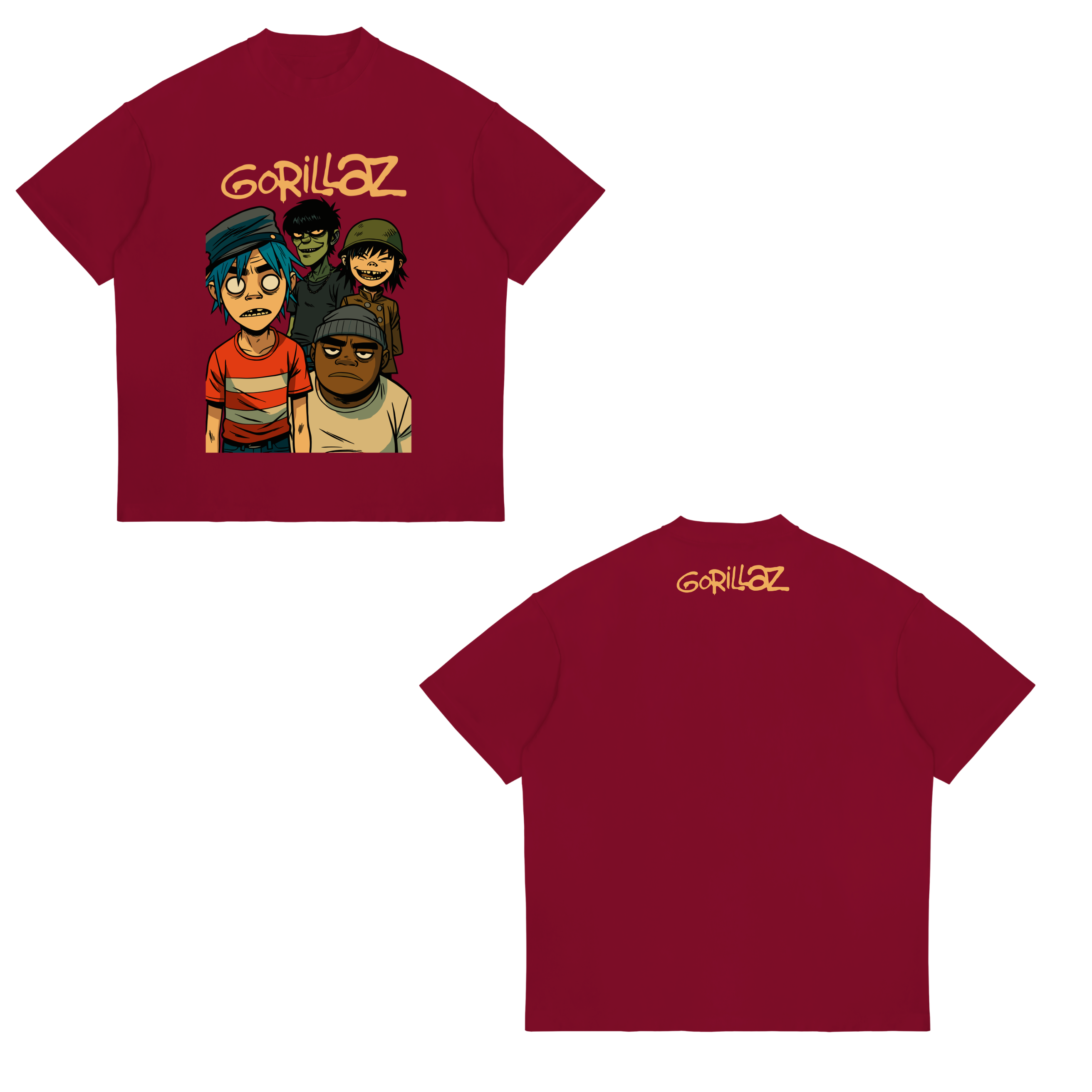Camisa 1 - Gorillaz