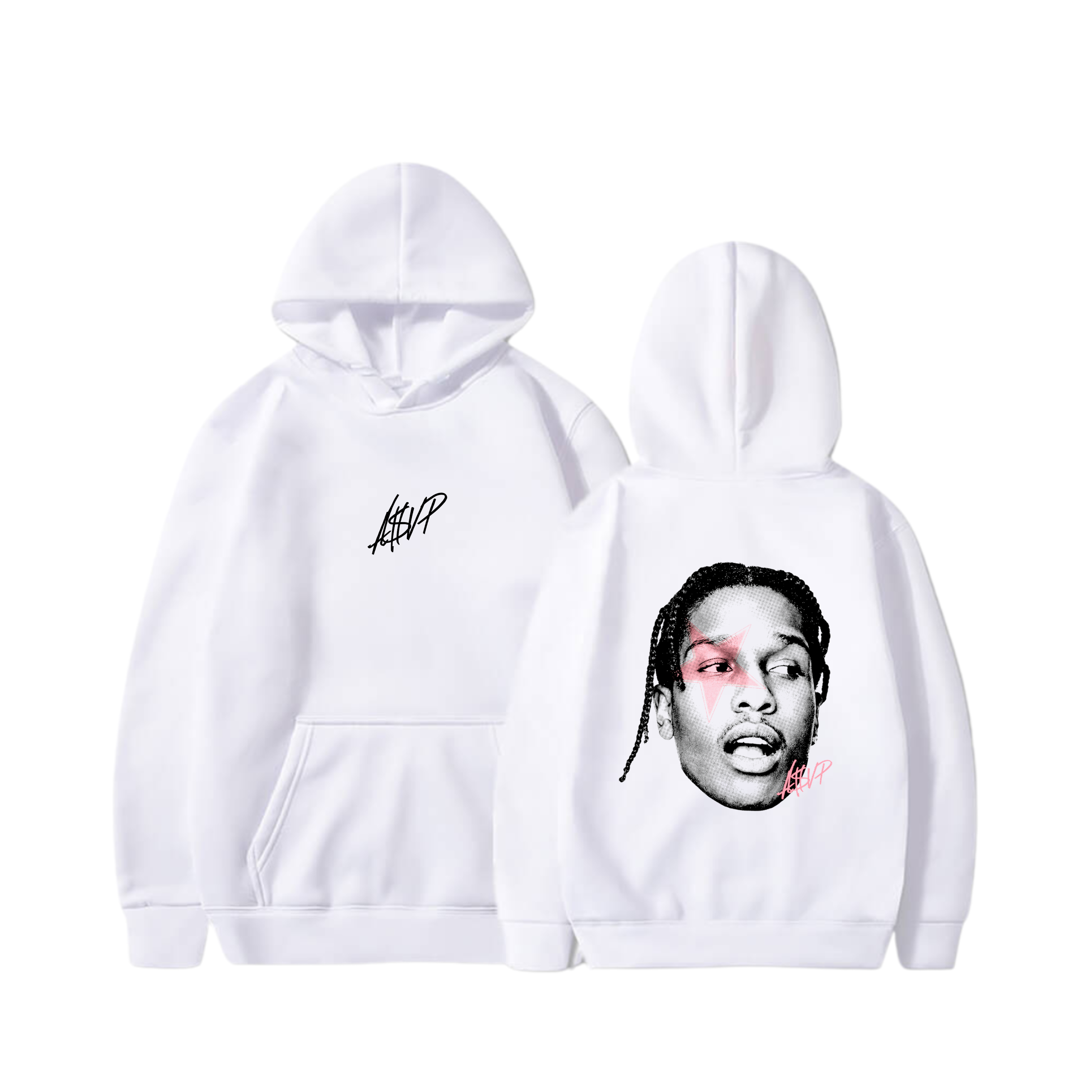 Hoodie Rostro 7 - A$AP Rocky