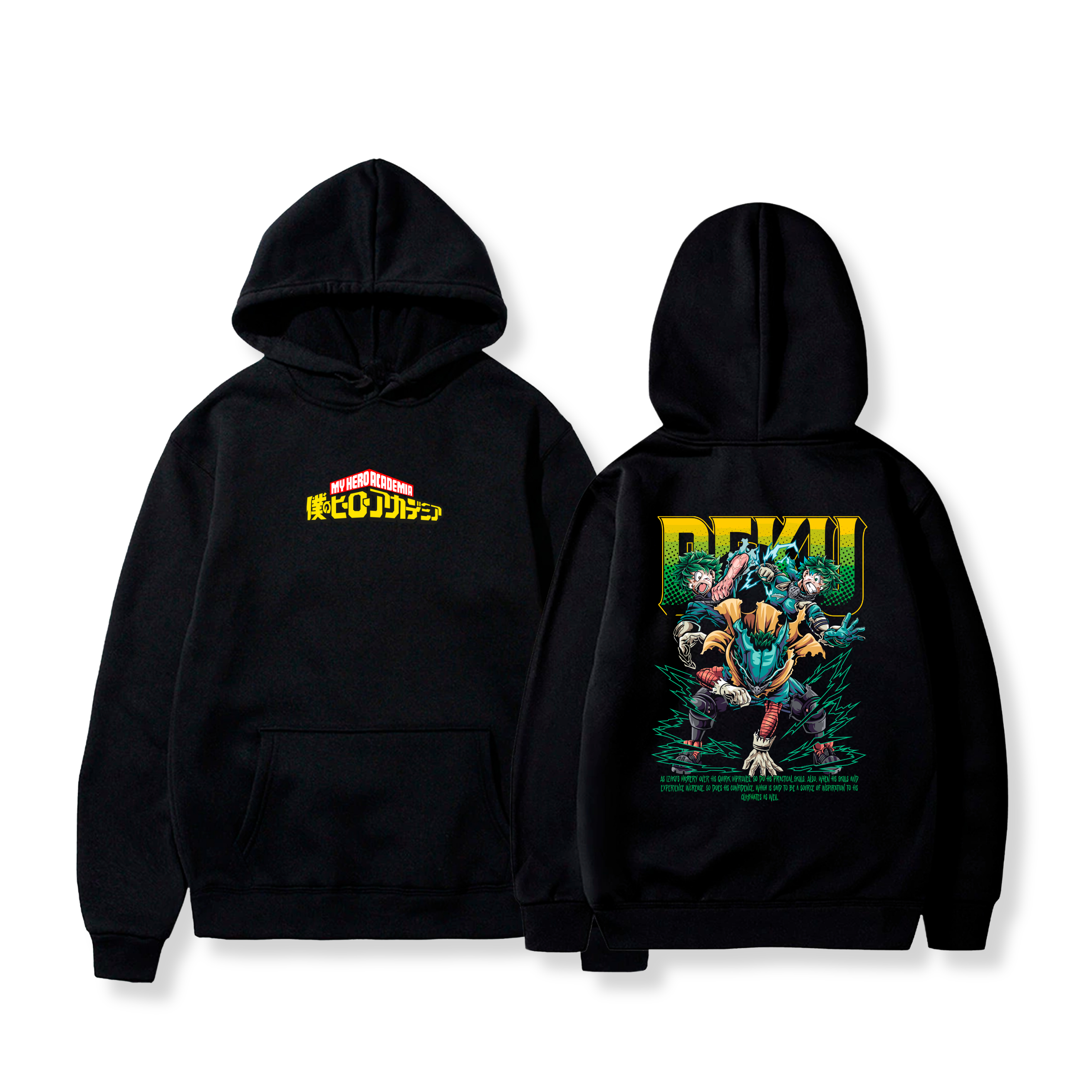 Hoodie Izuku Midoriya 18 - My Hero Academia