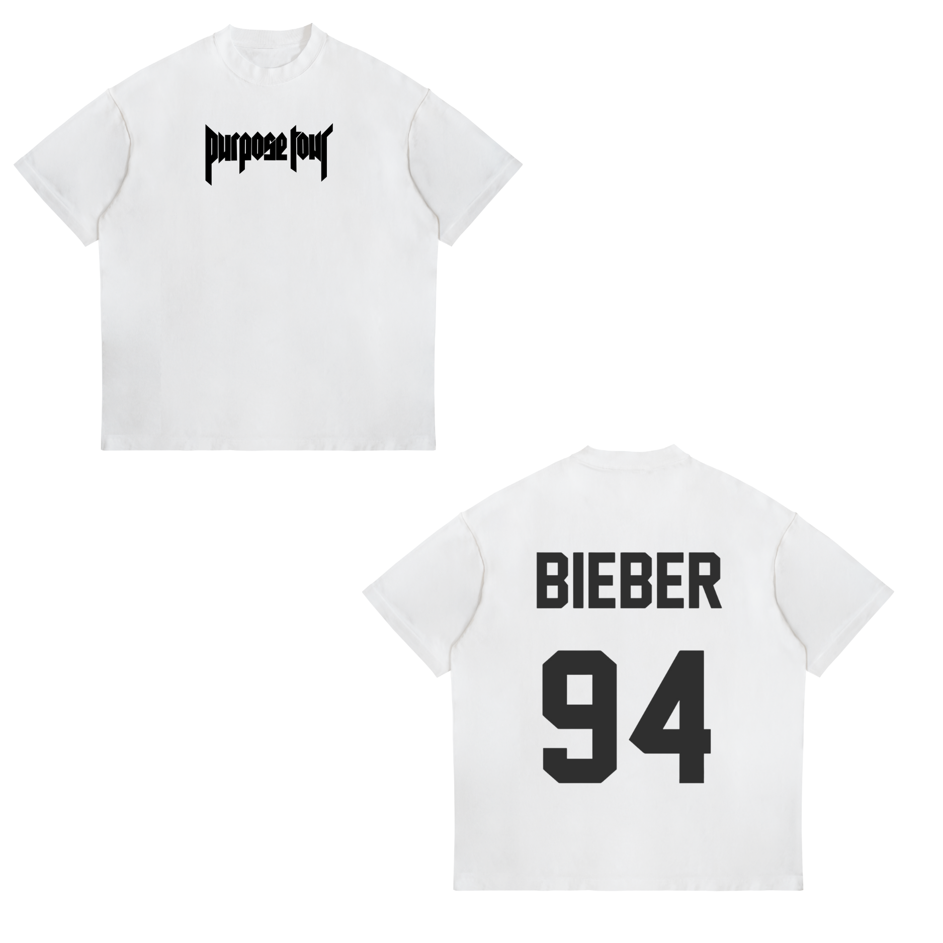 Camisa Purpose 2 - Justin Bieber