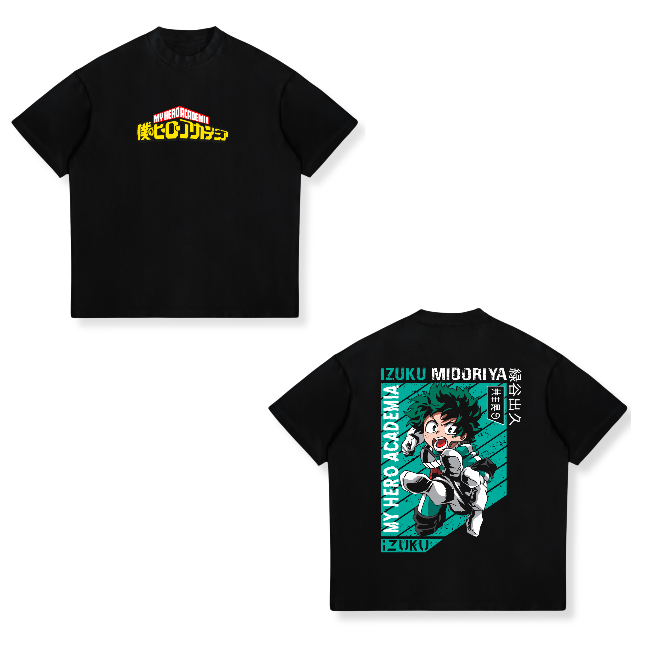 Camisa Izuku Midoriya 17 - My Hero Academia