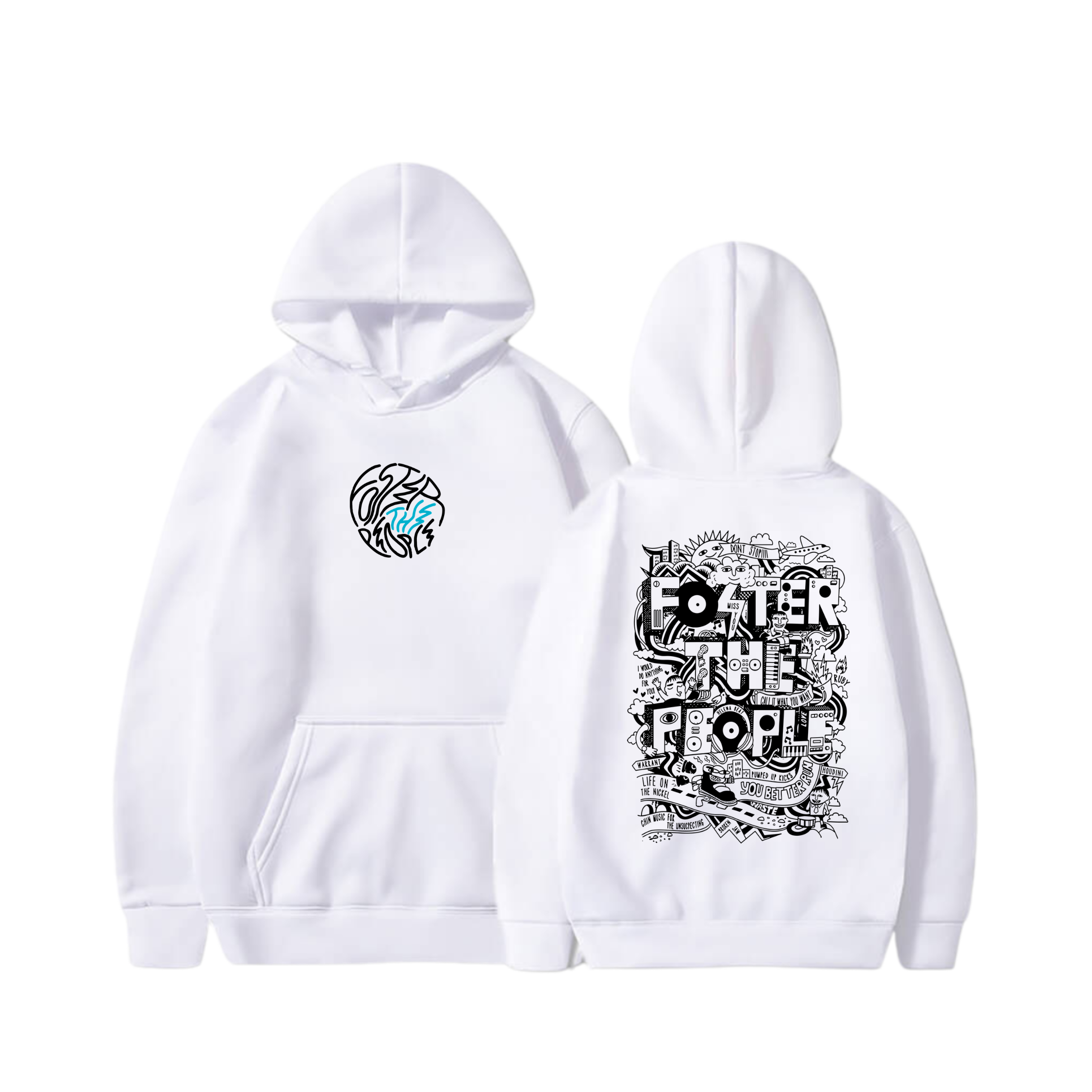 Hoodie Foster The People  3 - You Better Run