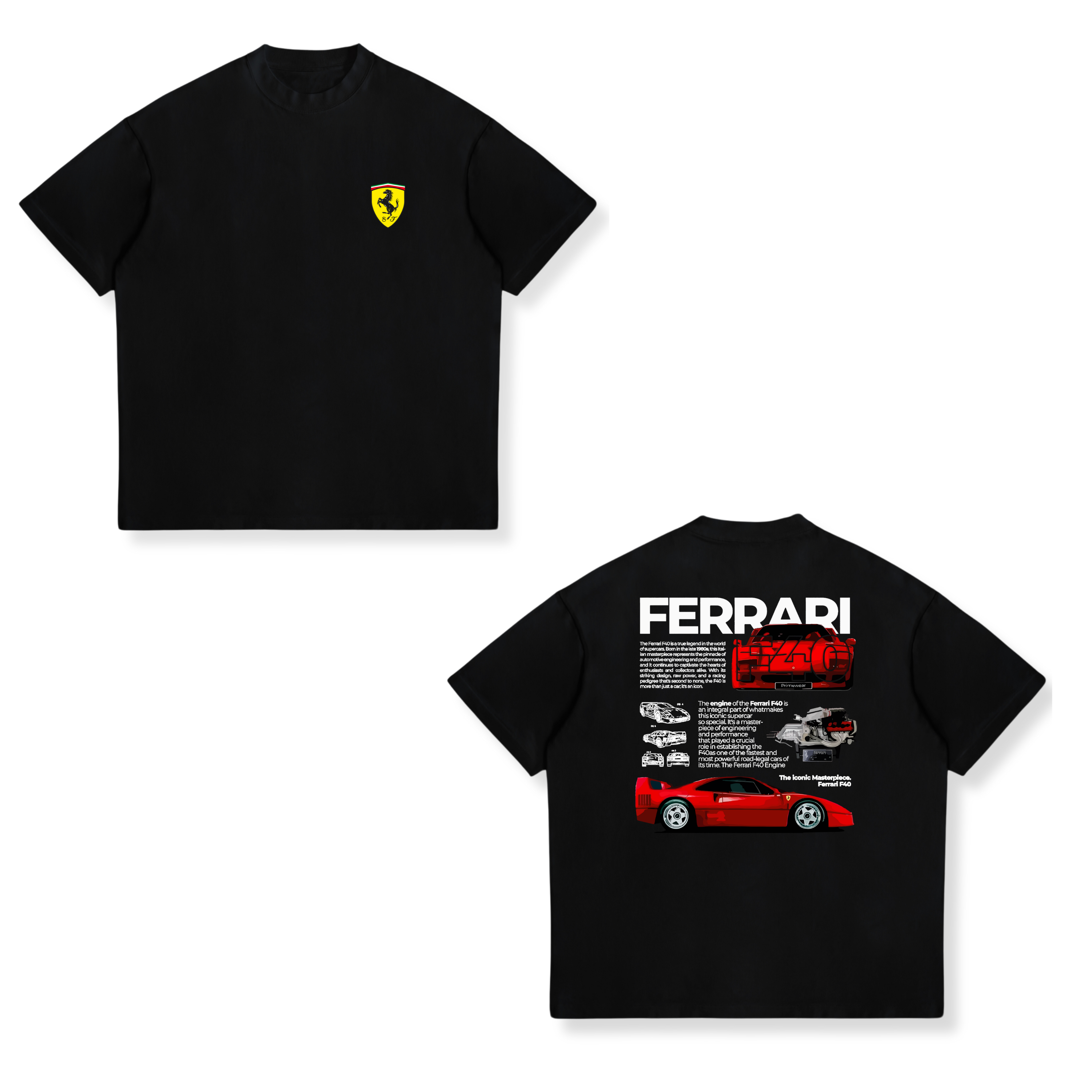 Camisa Ferrari F40 8 - Ferrari