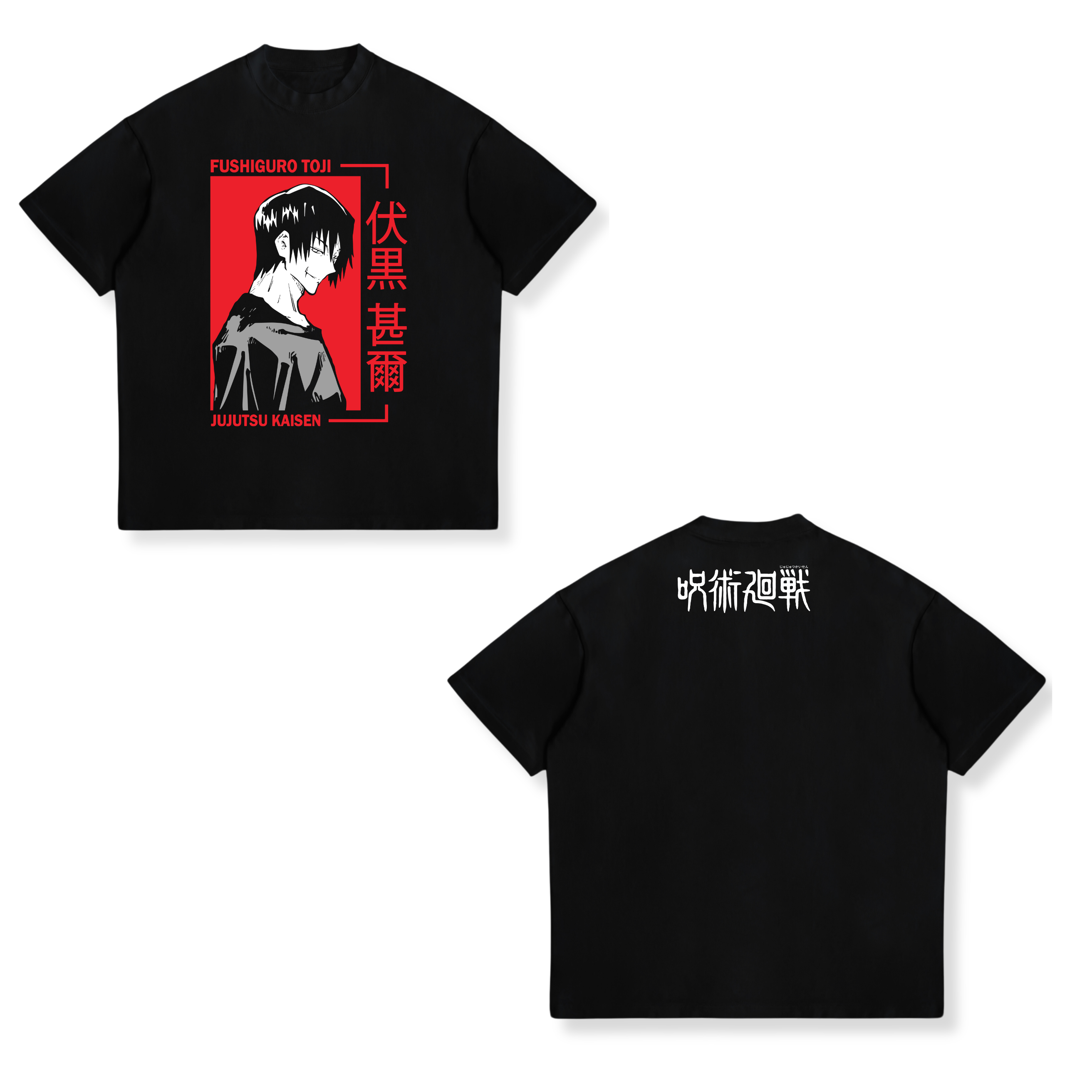 Camisa Toji Fushiguro 40 - Jujutsu Kaisen