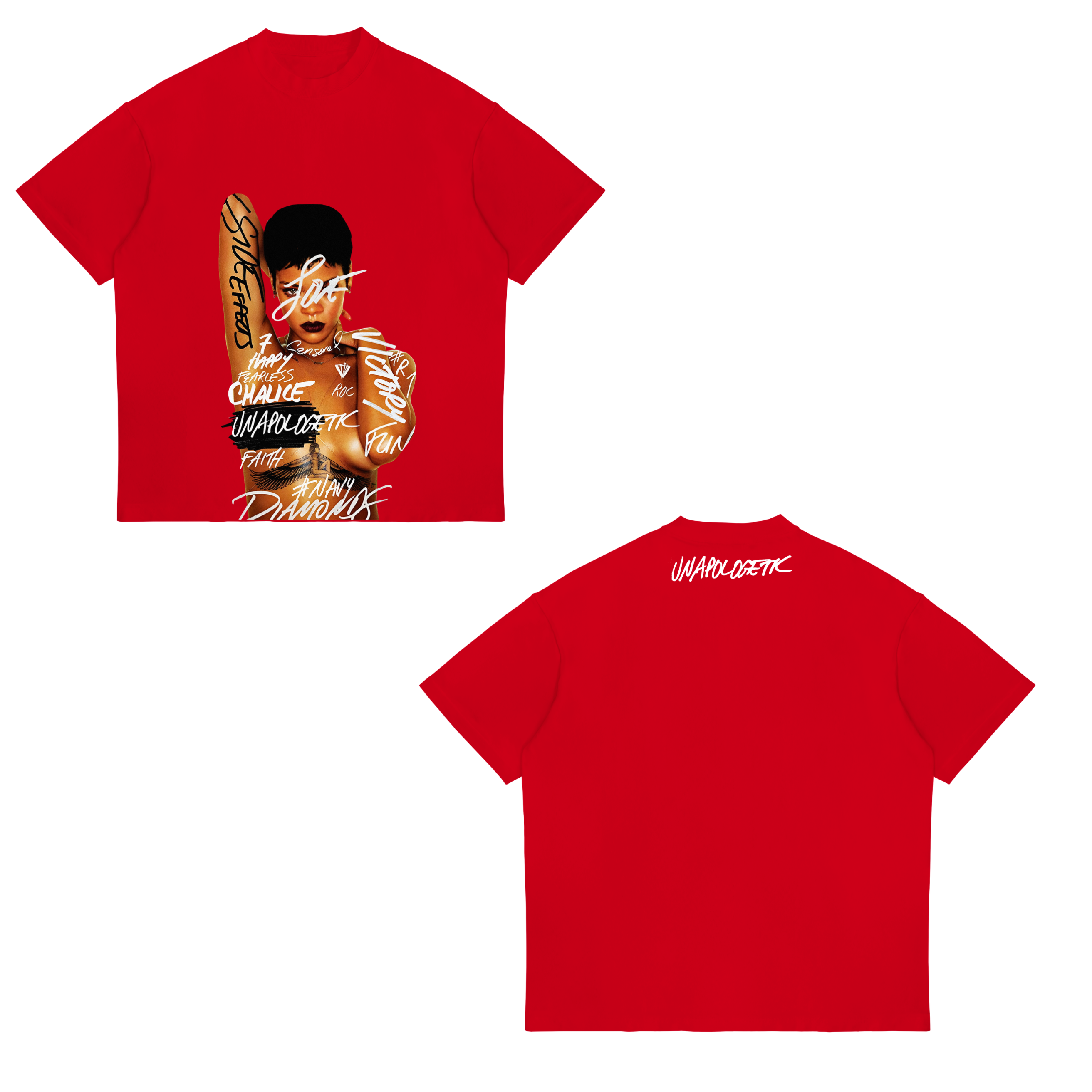 Camisa Unapologetic 12 - Rihanna
