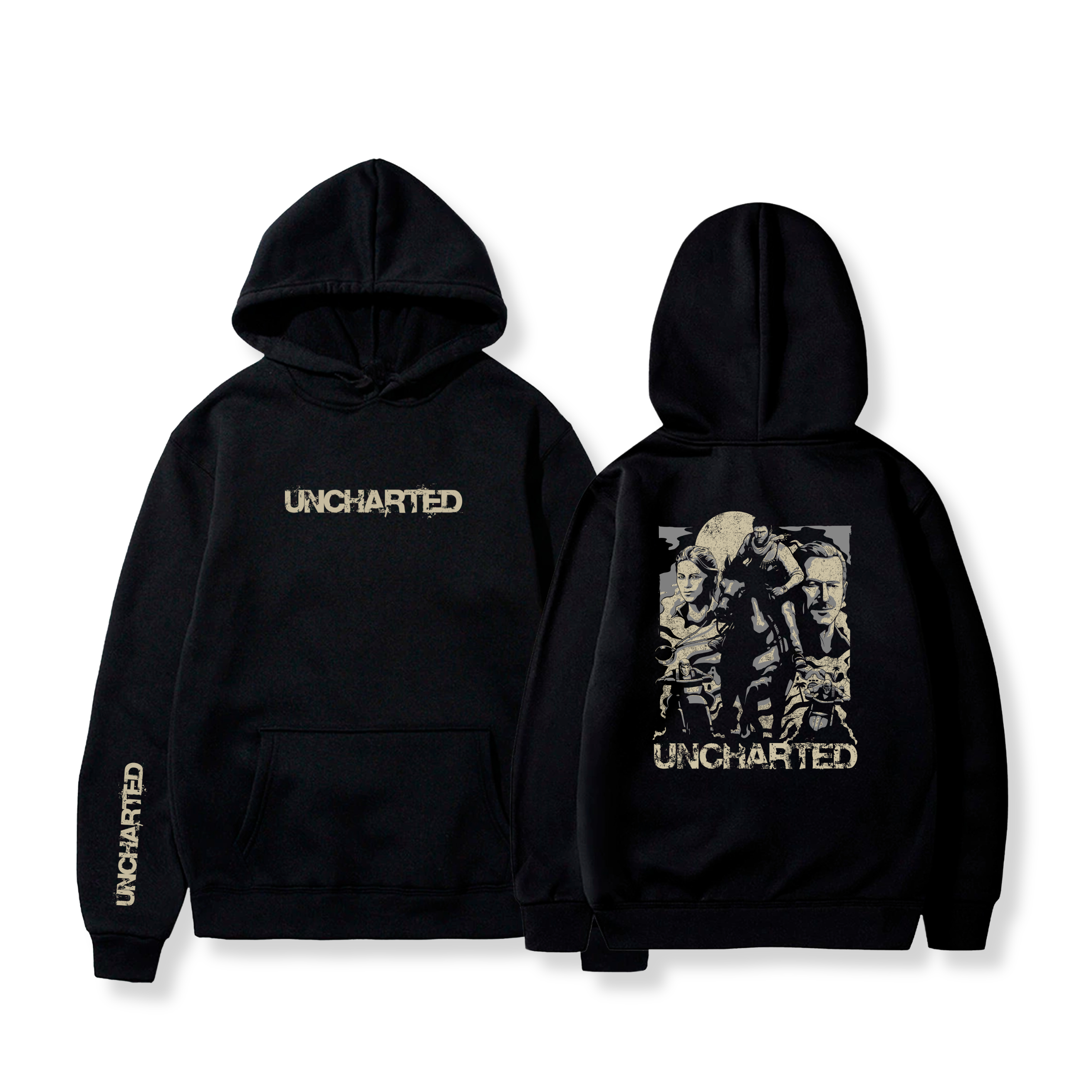 Hoodie Nathan, Elena  y Victor 4 - Uncharted