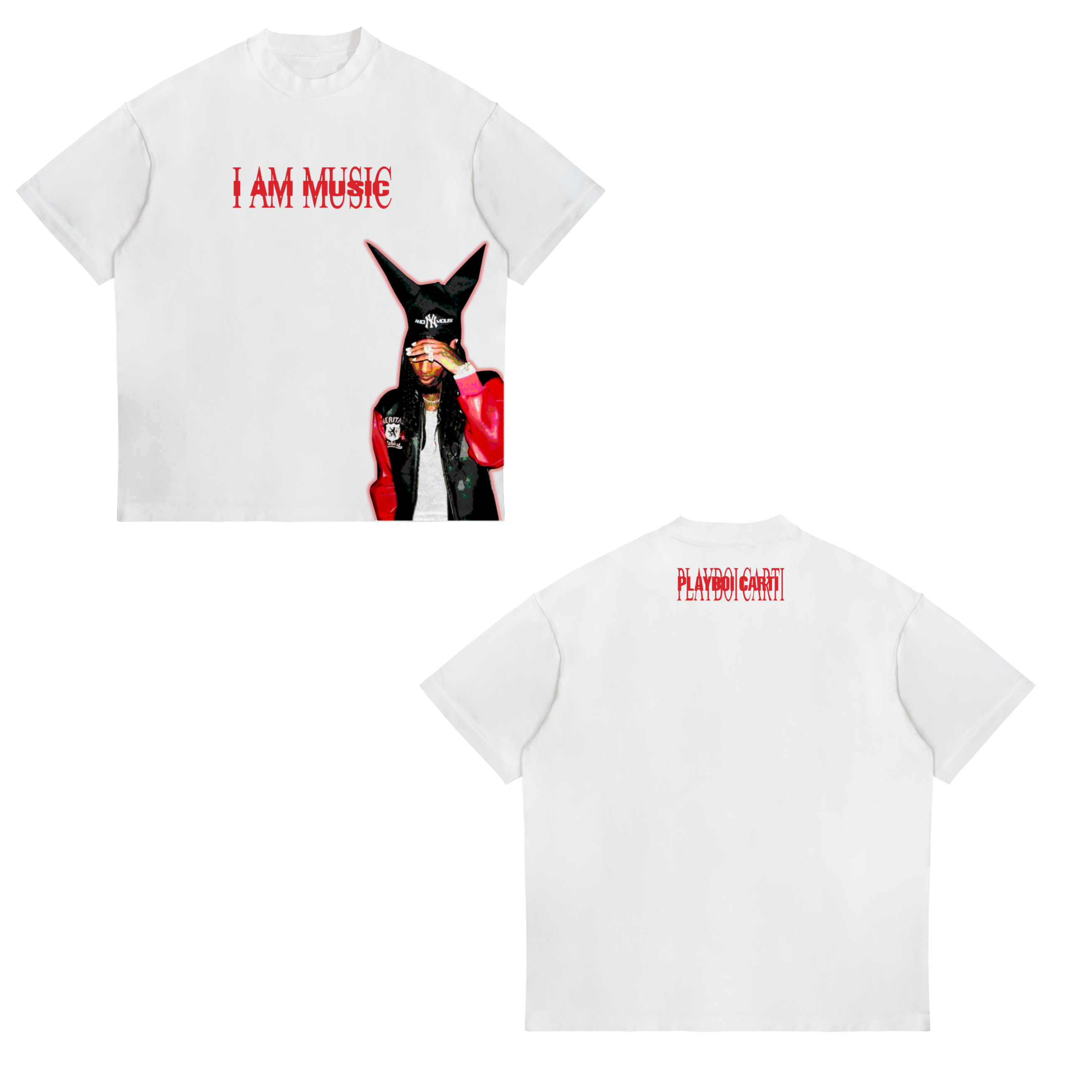 Camisa  I am Music  6 - Playboi Carti