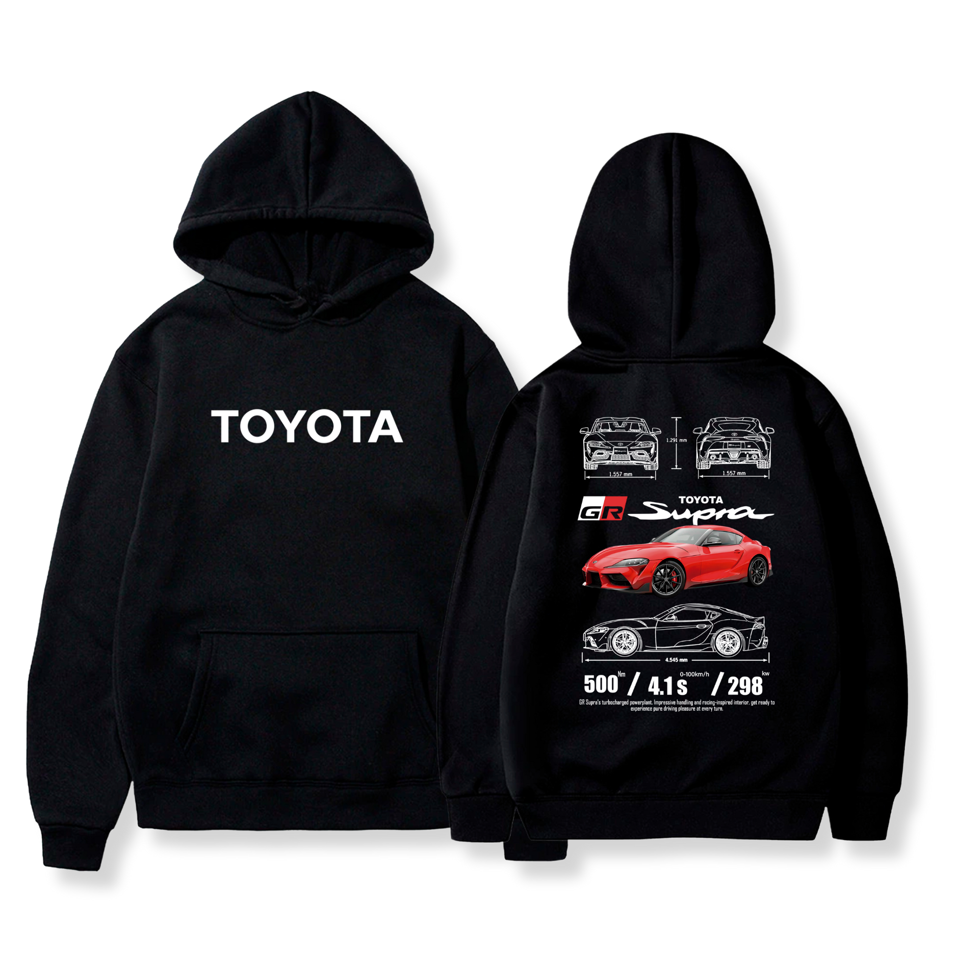 Hoodie GR Supra 3.0 4 - Toyota