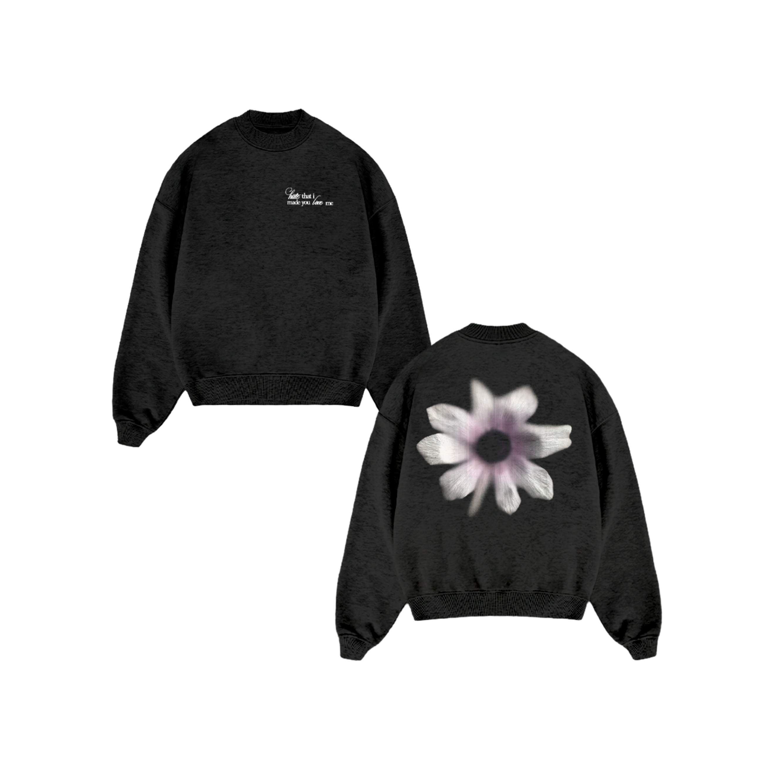Crewneck Hate that i made you love me, Petal  7 - Ariana Grande