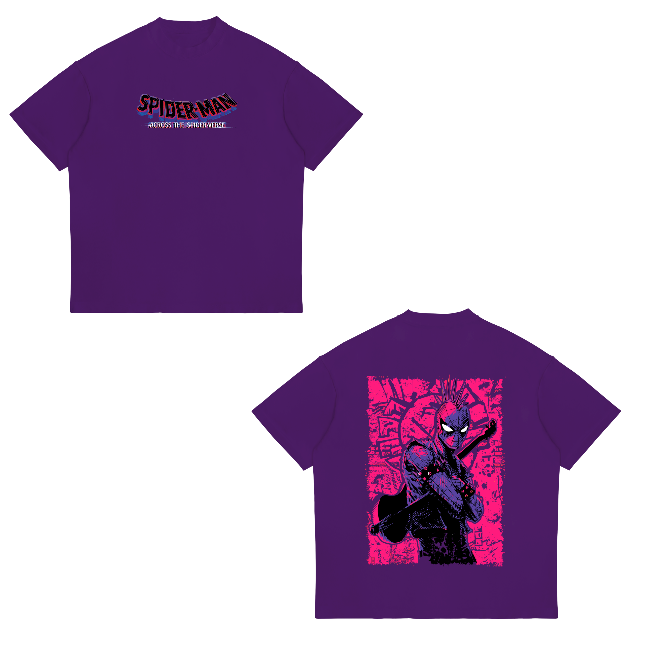 Camisa Spider-Punk 28 - Spider- Man