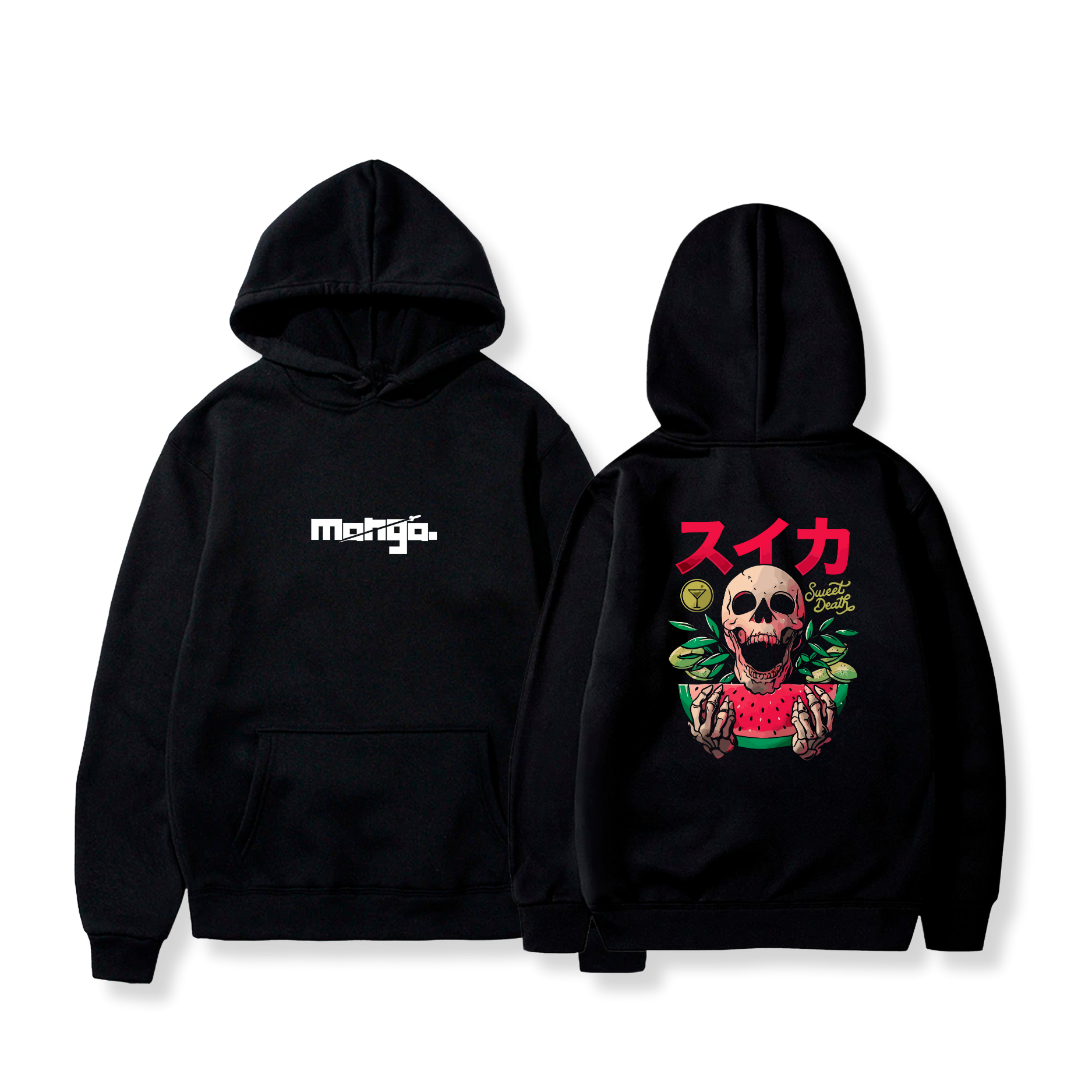 Hoodie Watermelon Skull 41 - Manga Originals