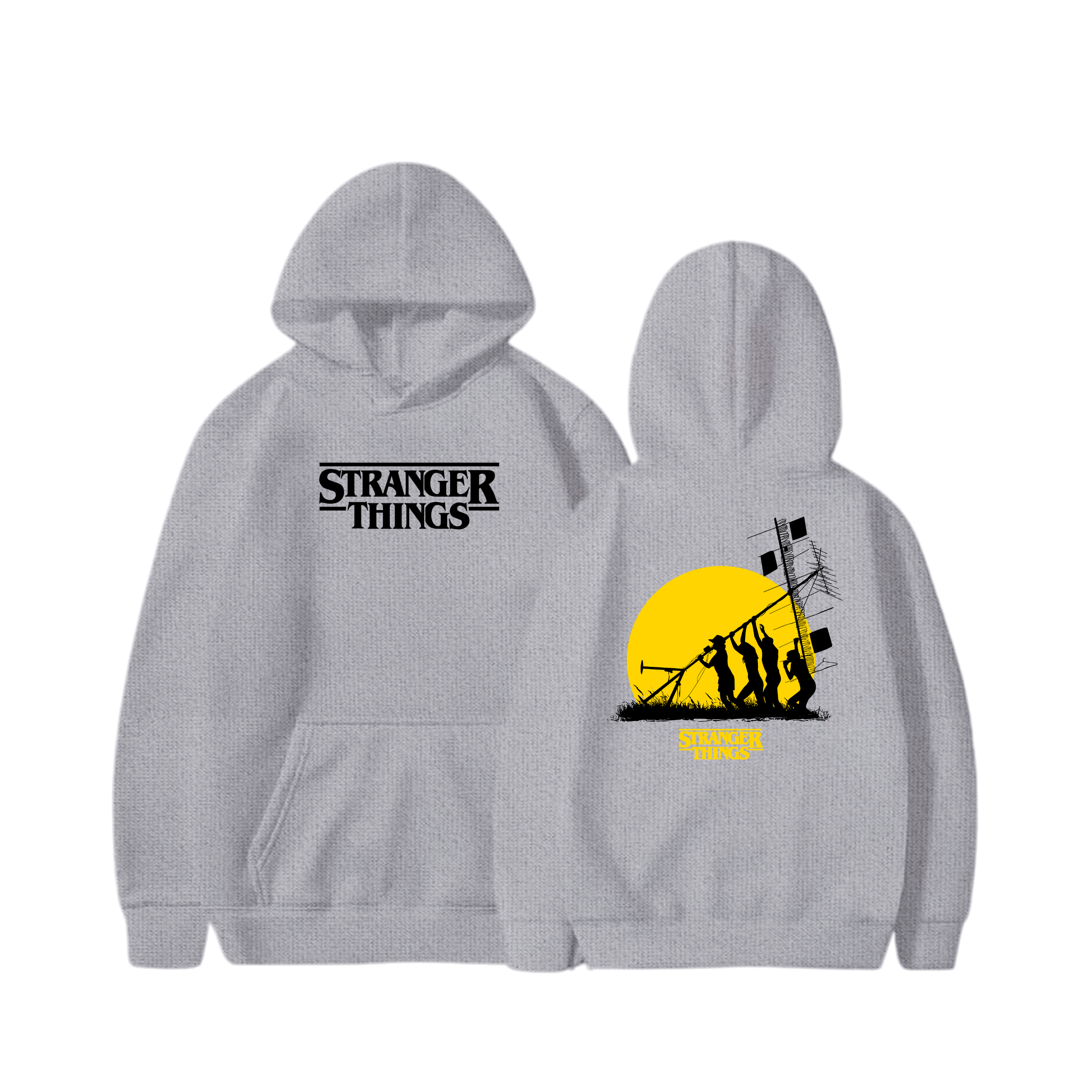 Hoodie Cerebro Cerebral 52 - Stranger things