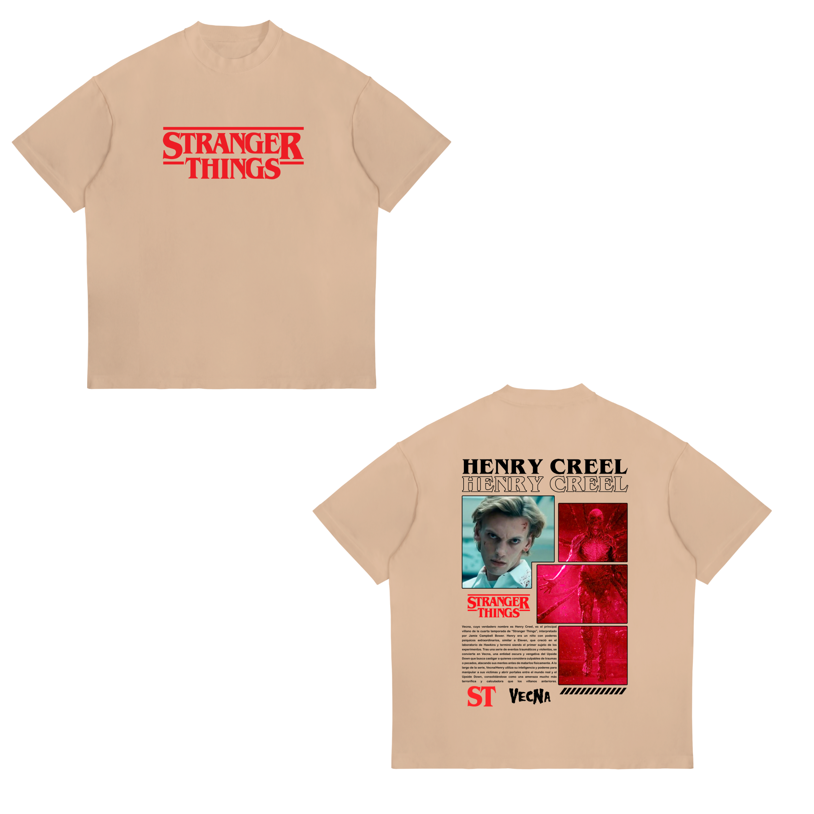 Camisa Henry Creel  54 - Stranger things