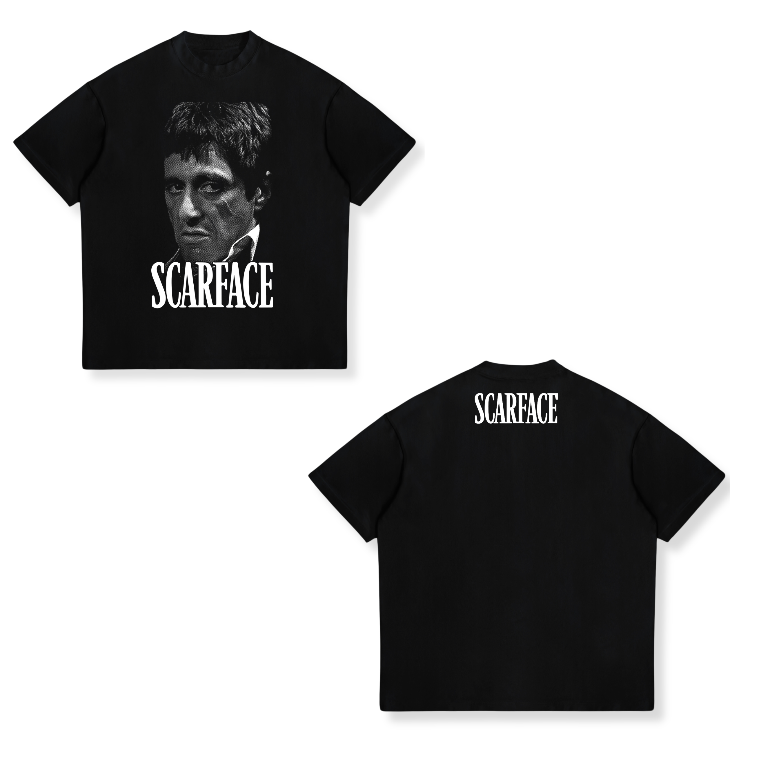 Camisa Tony Montana face 12 - Scarface