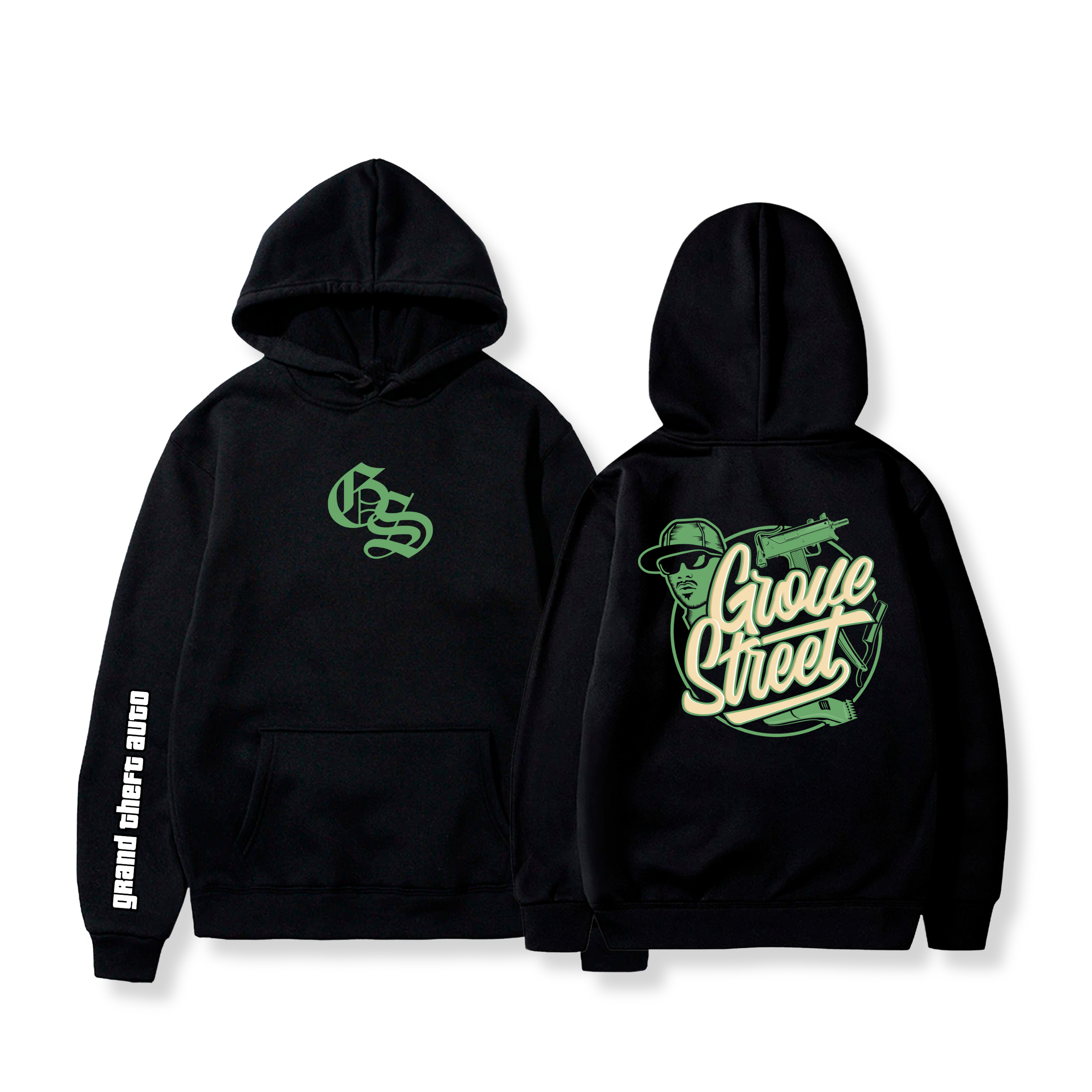 Hoodie Grove Street Families 4 - Grand Theft Auto