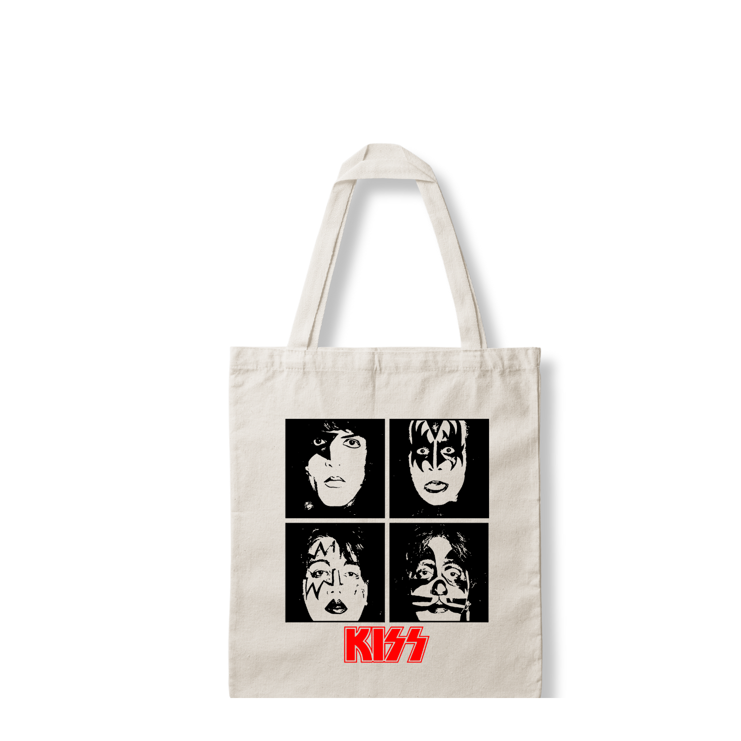 Tote bag Ace Frehley, Gene Simmons, Peter Criss y Paul Stanley. 2 - Kiss