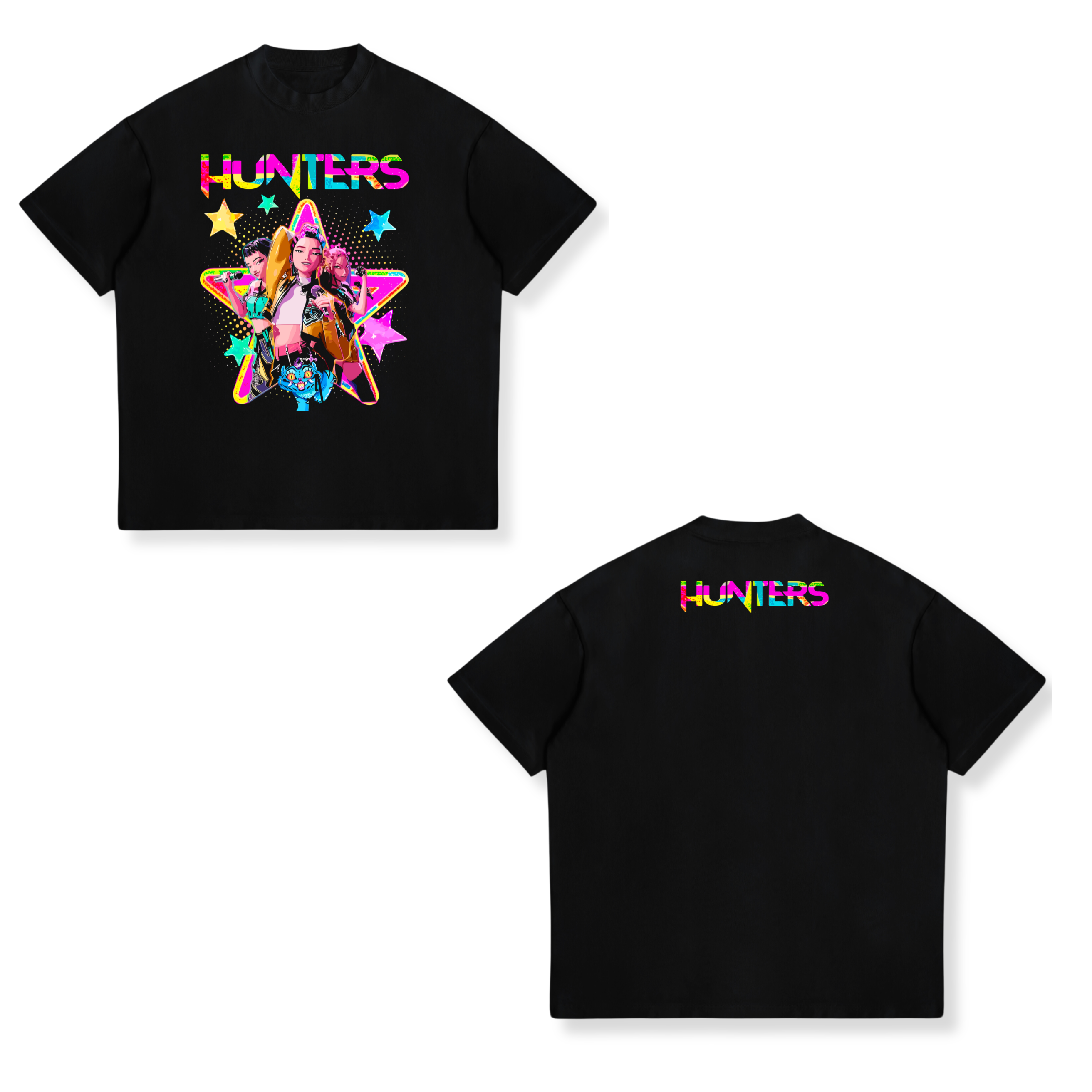 Camisa Huntrix 3 - KPop Demon Hunters