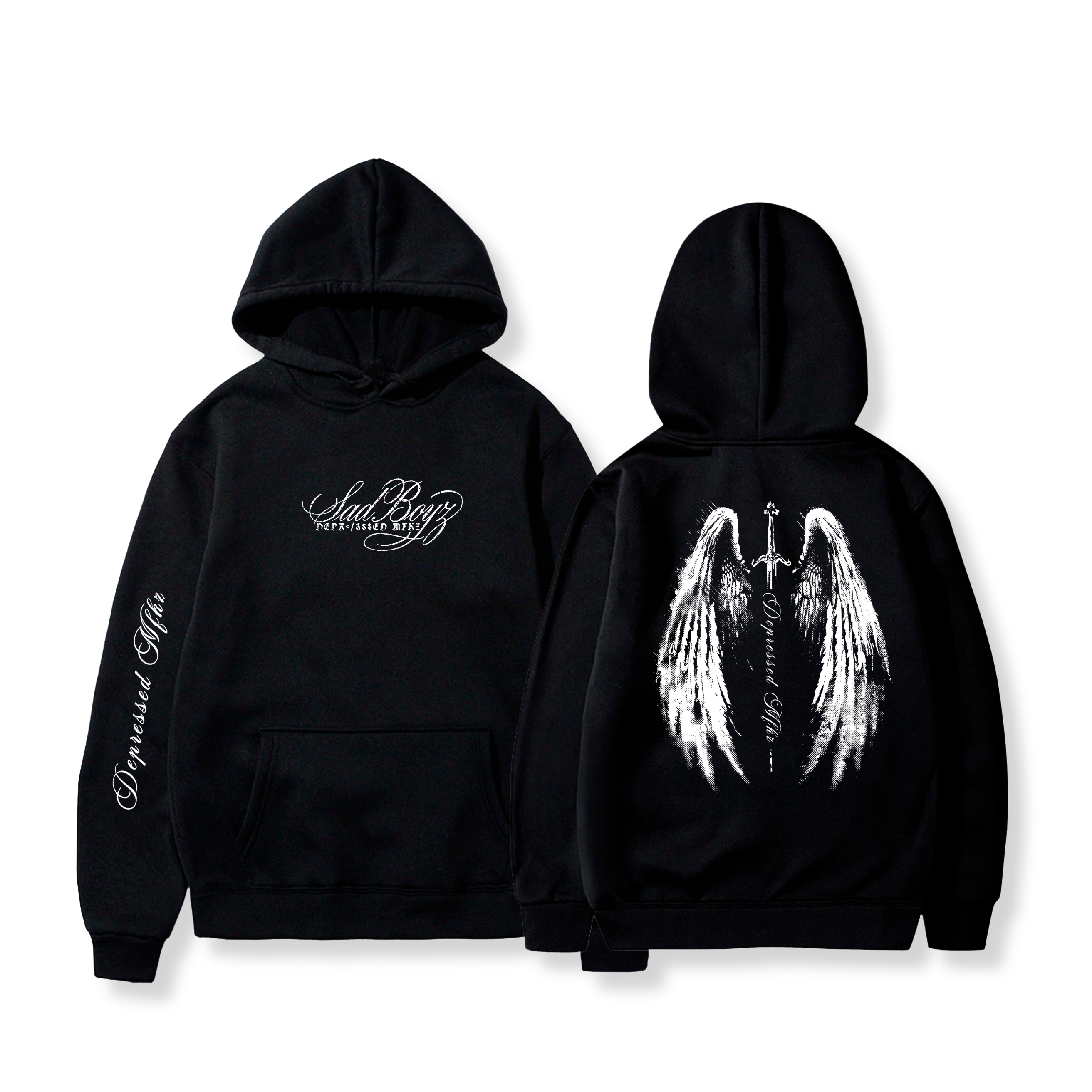 Hoodie  Alas y Espada Depressed Mfkz 7 - Junior H