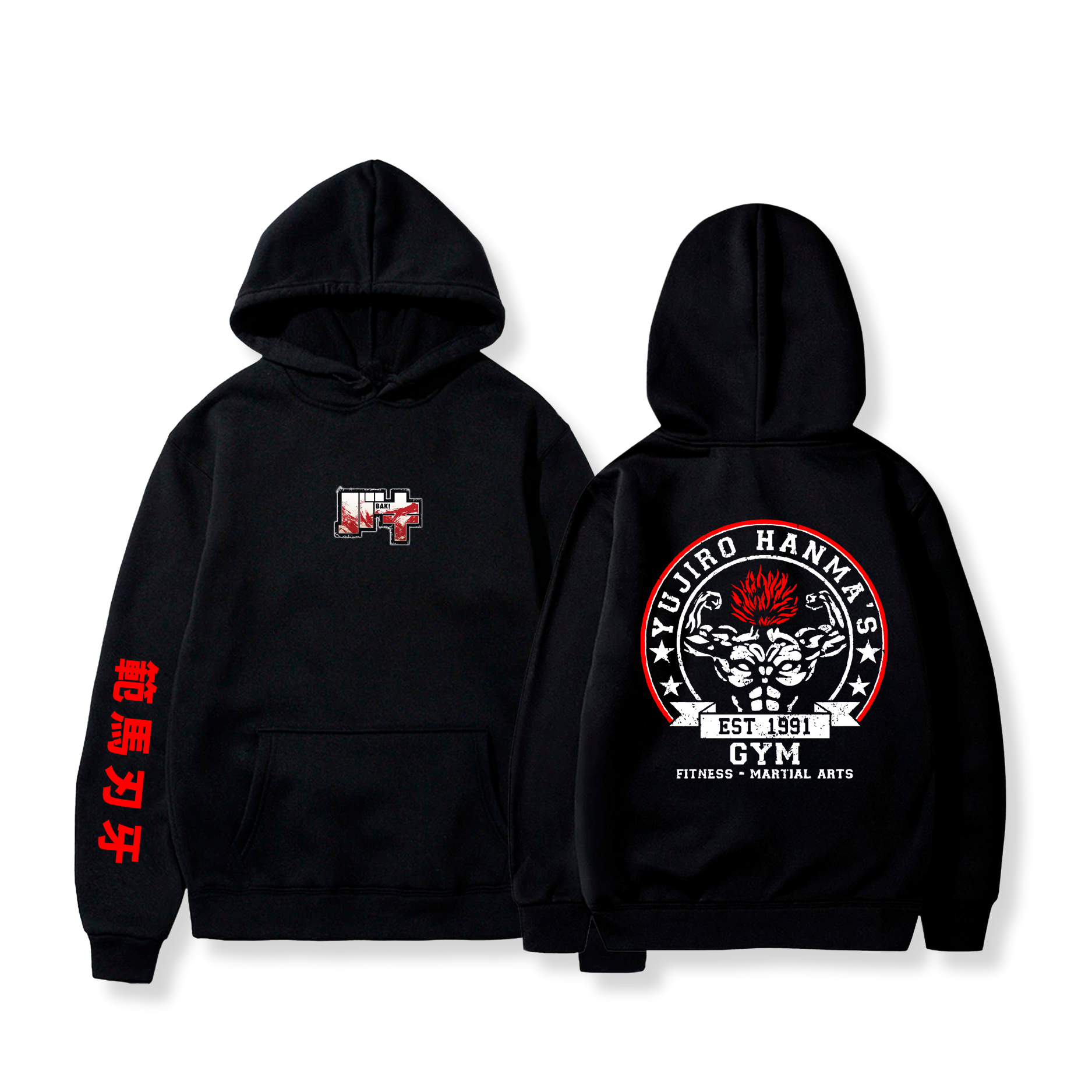 Hoodie Yujiro Hanma 5 - Baki