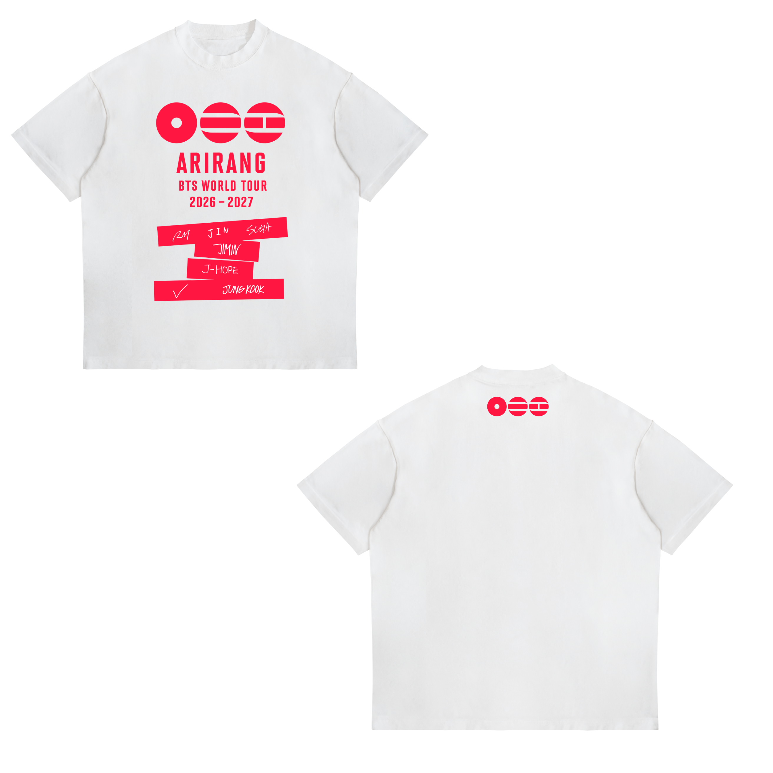 Camisa  World Tour Arirang 11 - BTS