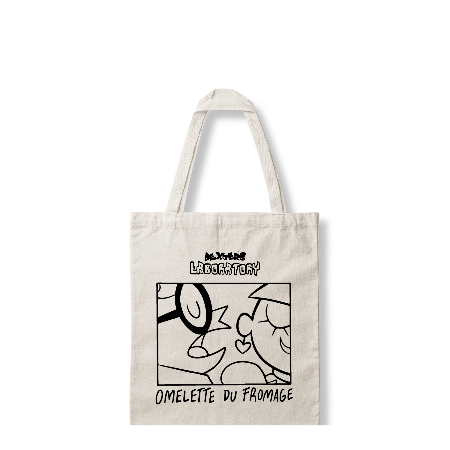 Tote bag Dexter y Dee Dee 2 - El Laboratorio de Dexter