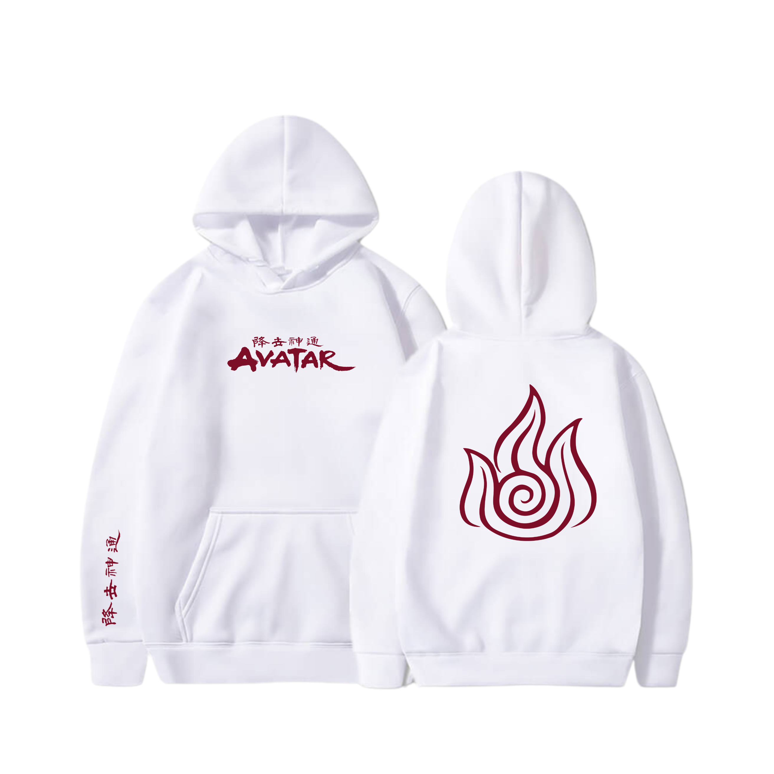Hoodie  Nación del Fuego 13 - Avatar: la leyenda de Aang