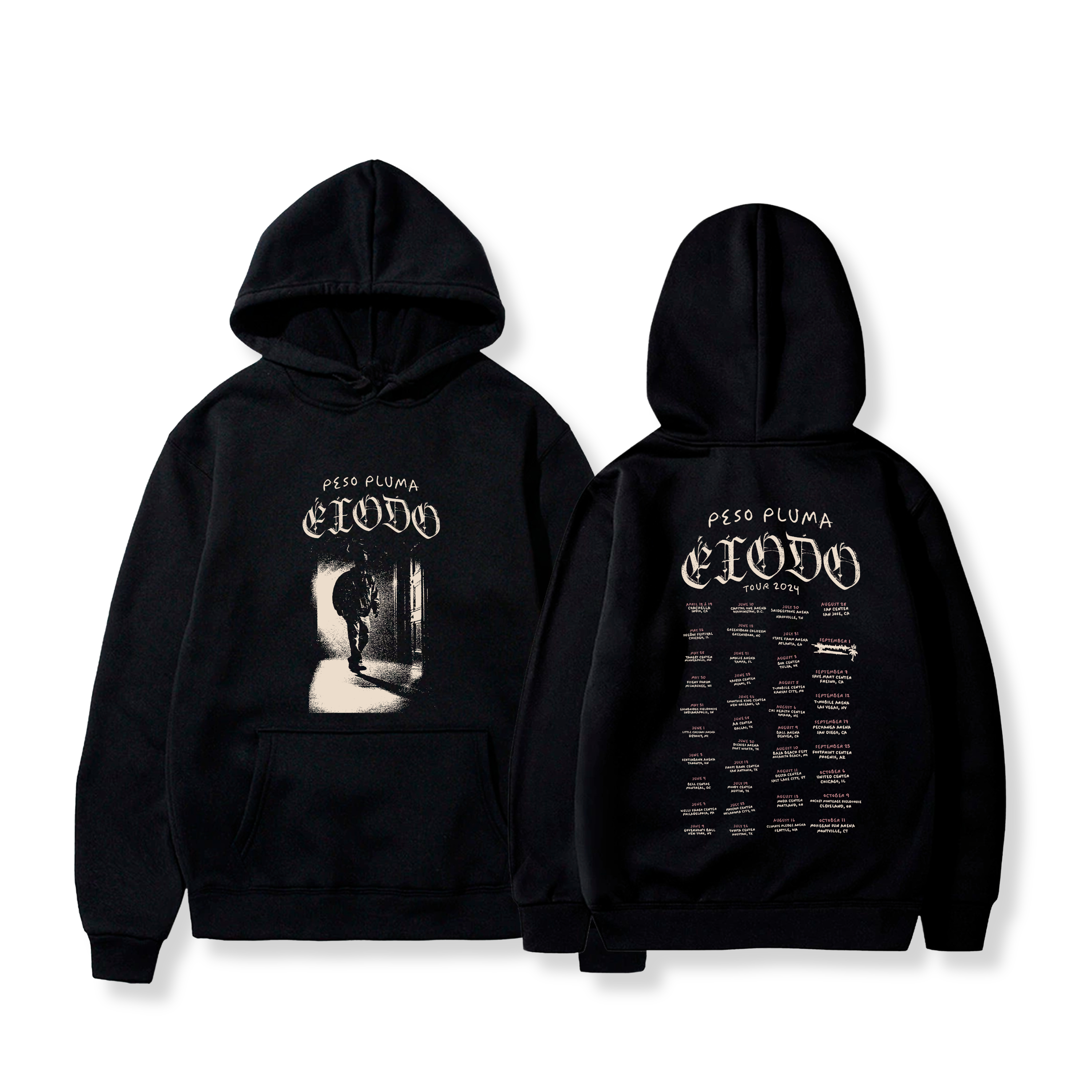 Hoodie Éxodo 7 - Peso Pluma