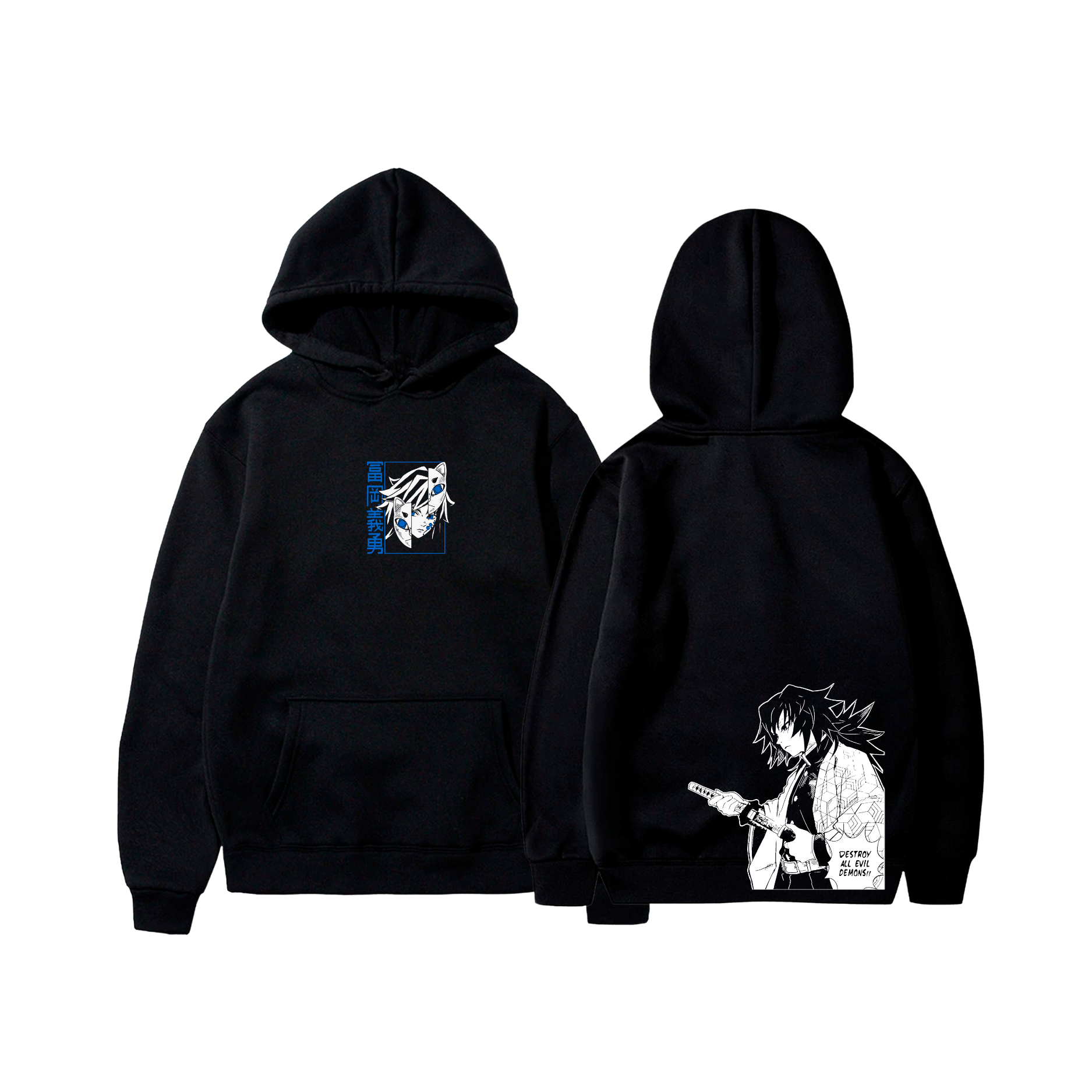 Hoodie Giyu 5 - Demon Slayer