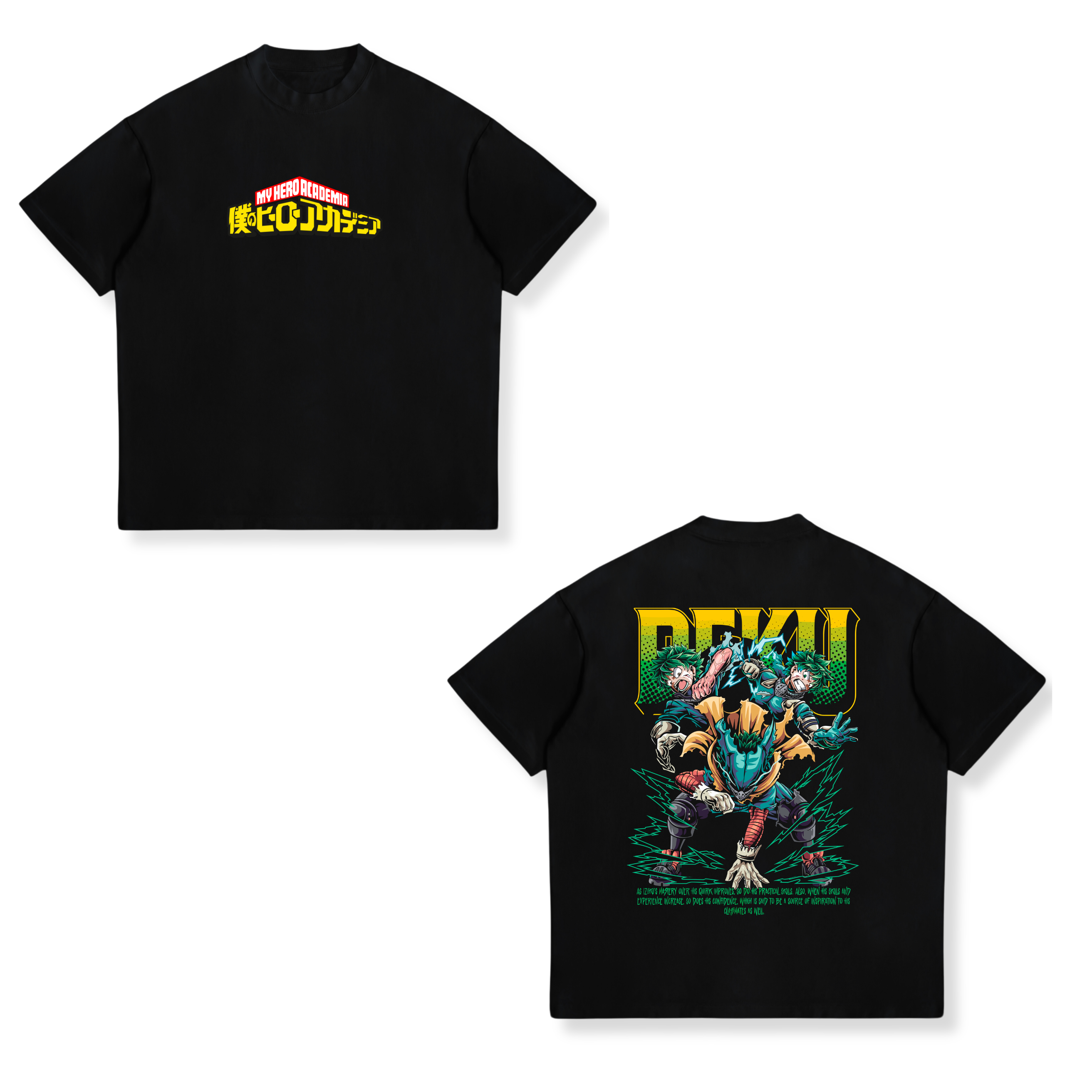 Camisa Izuku Midoriya 18 - My Hero Academia