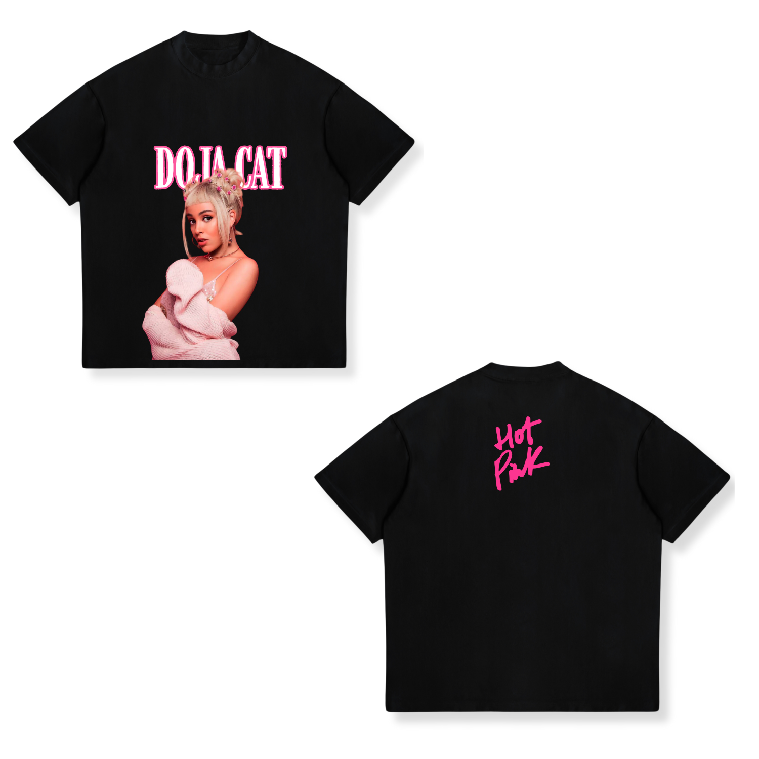 Camisa Hot Pink 4 - Doja Cat