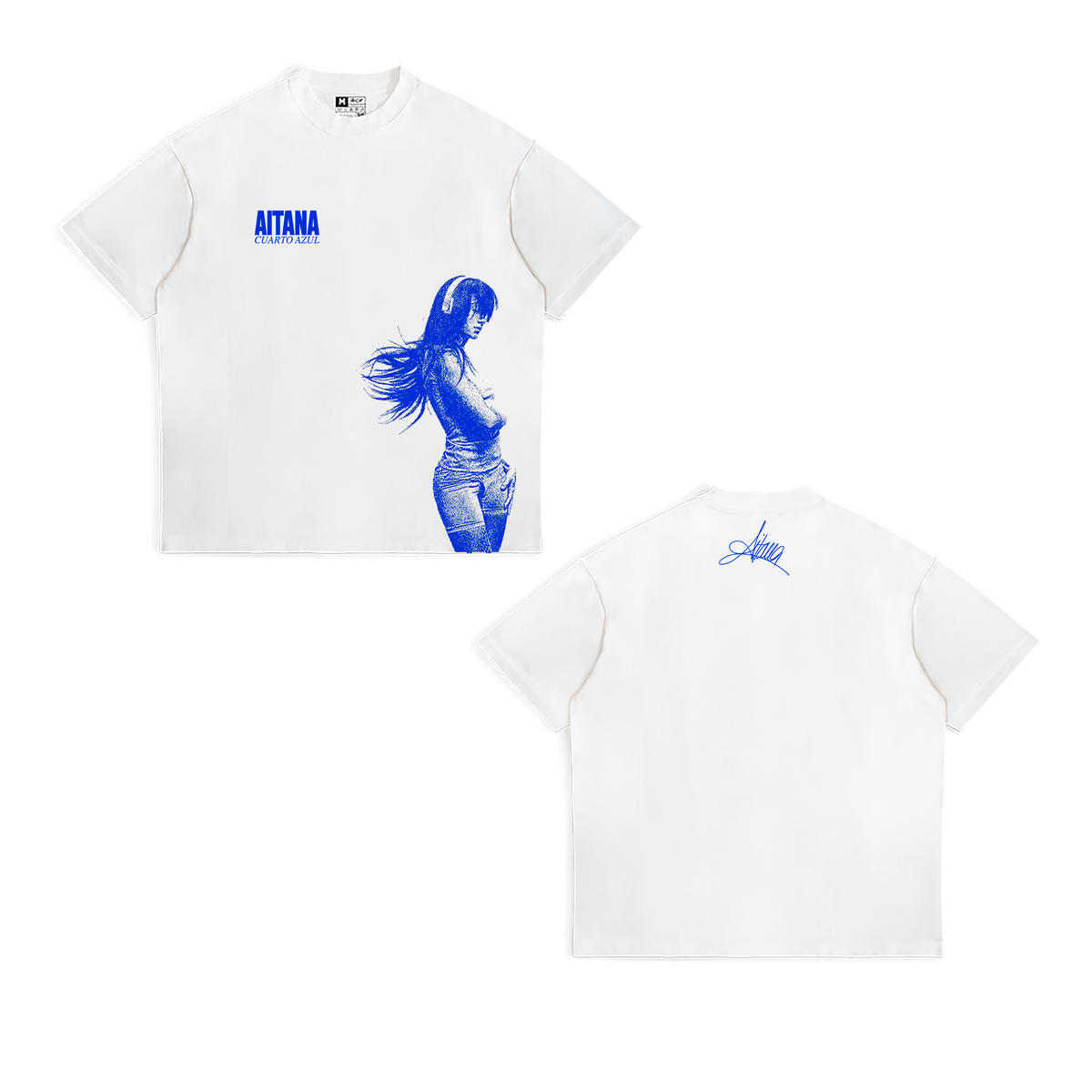 Camisa Cuarto azul 9 - Aitana