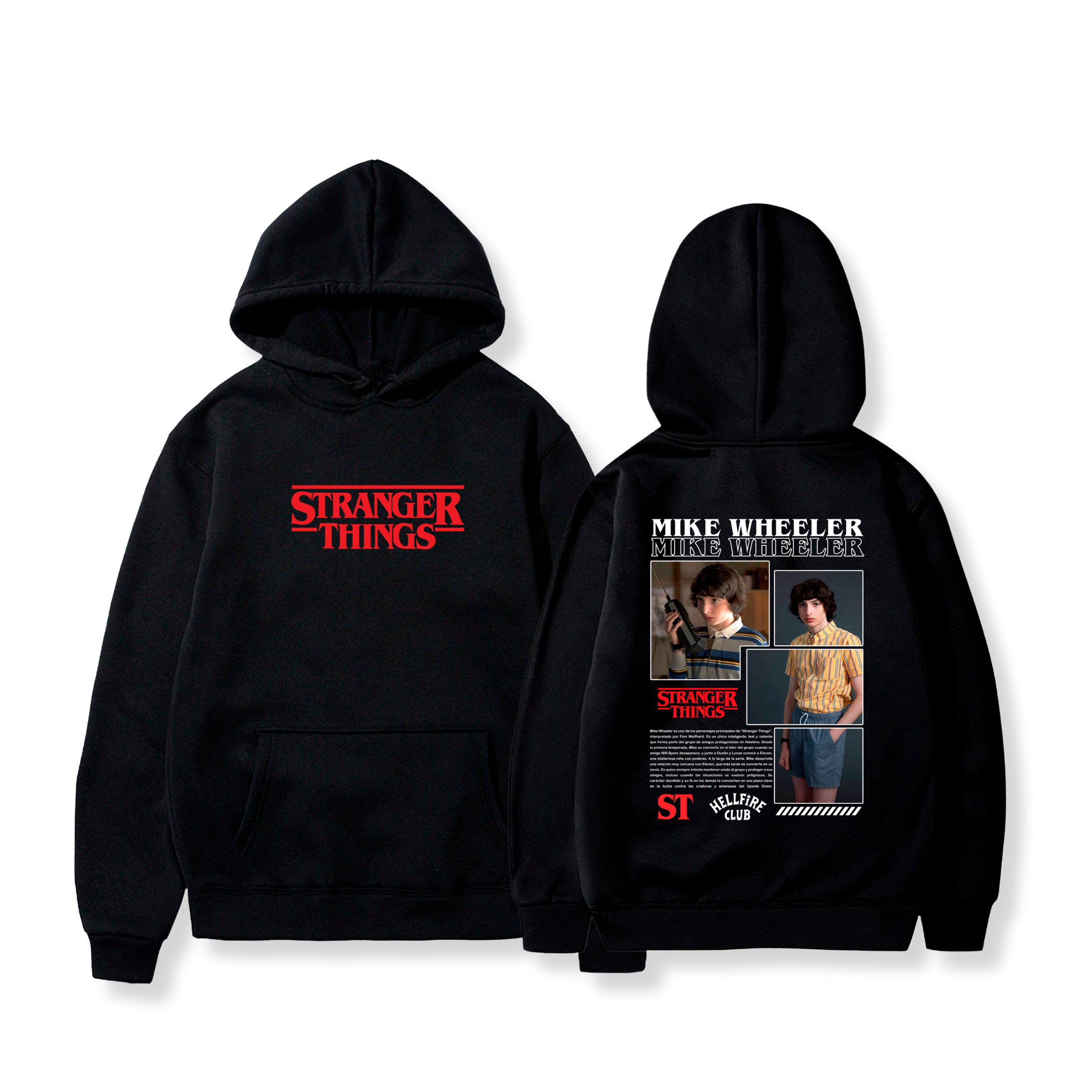 Hoodie Mike Wheeler 56 - Stranger things