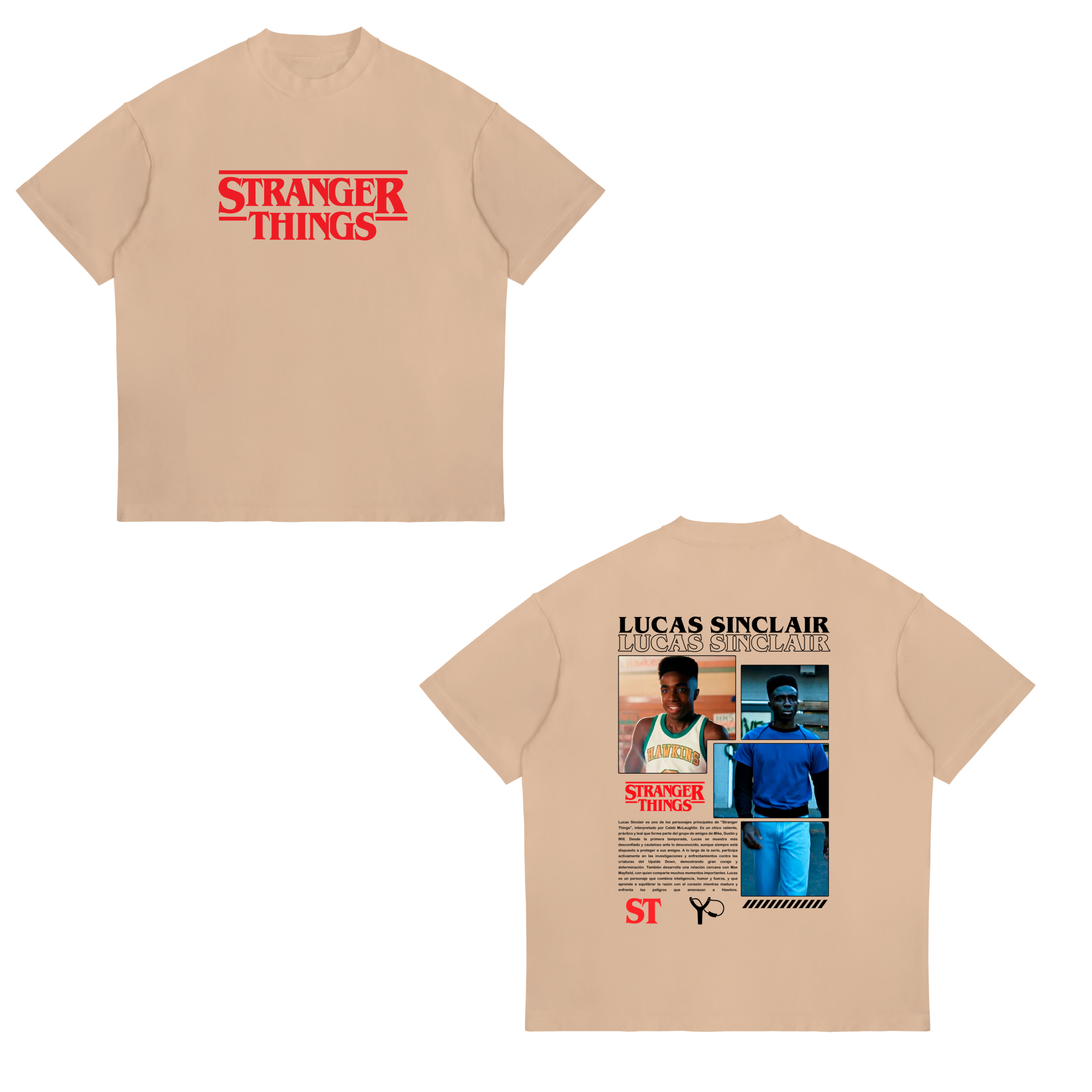 Camisa Lucas Sinclair 58 - Stranger things