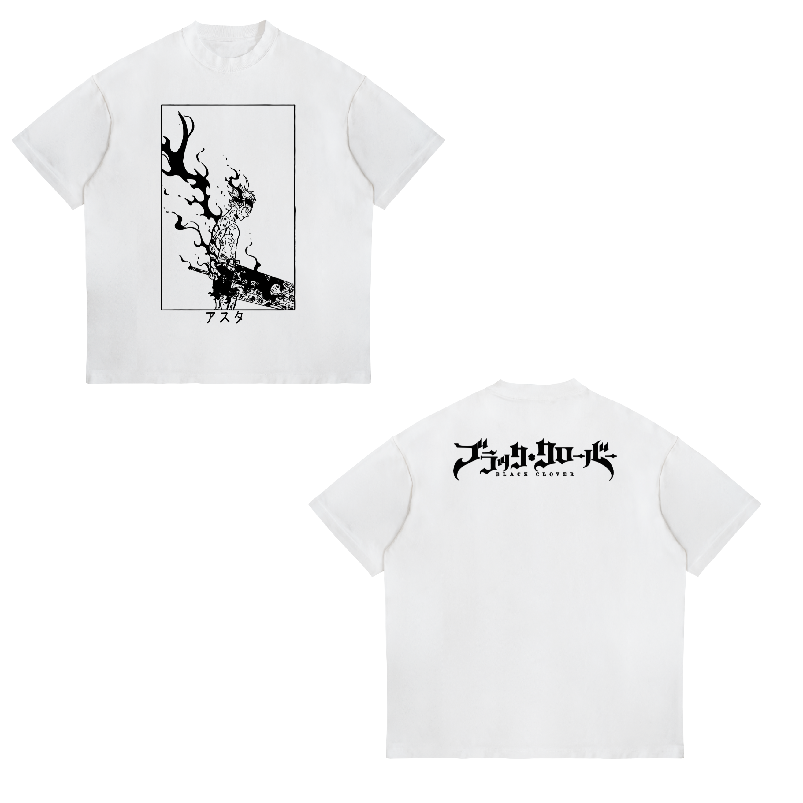 Camisa Asta  8 -  Black Clover