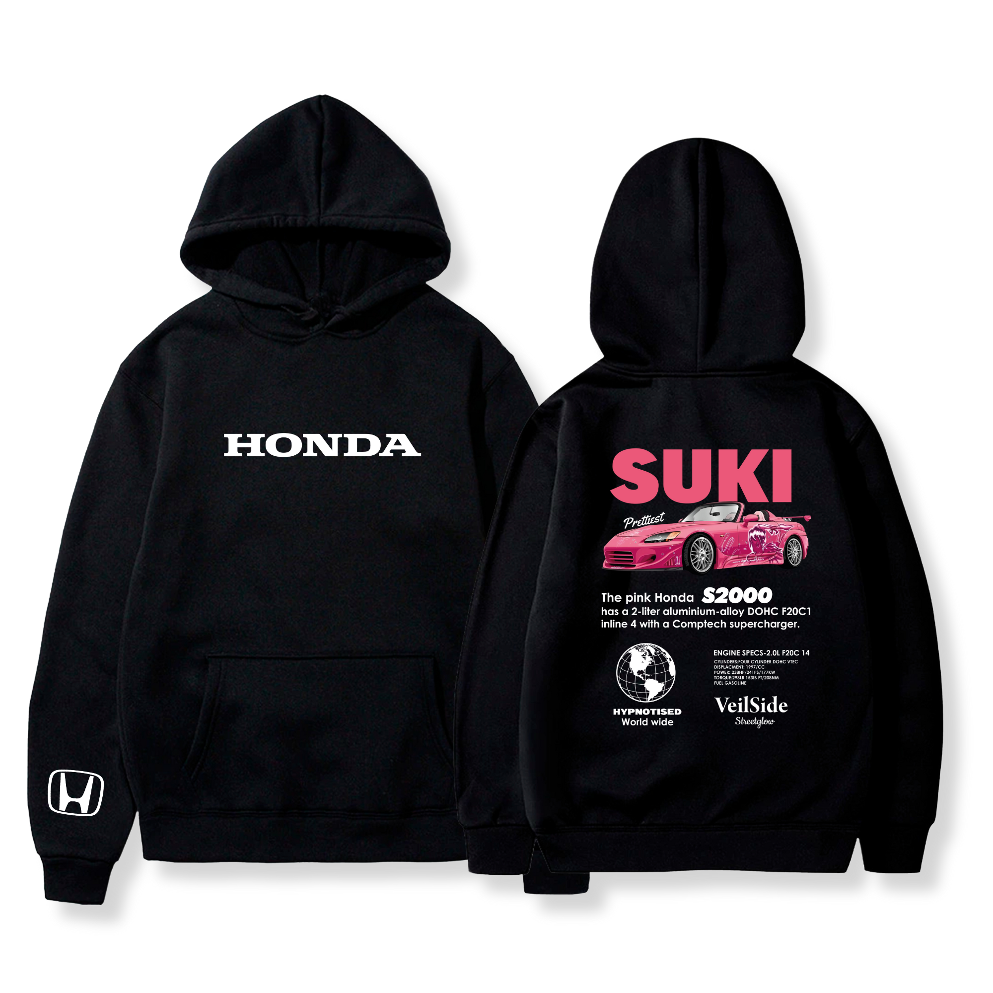 Hoodie S2000 5 - Honda