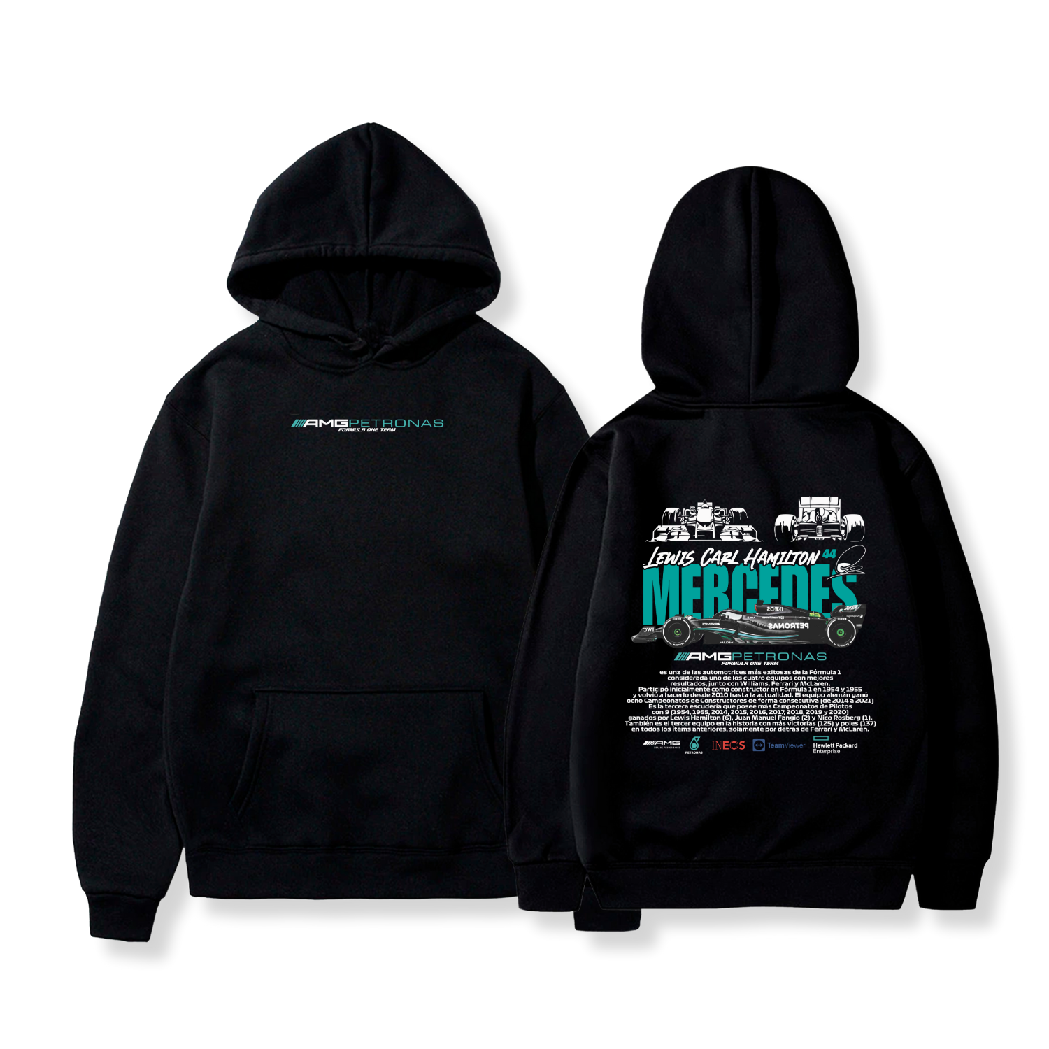 Hoodie Autos 9 - Mercedes